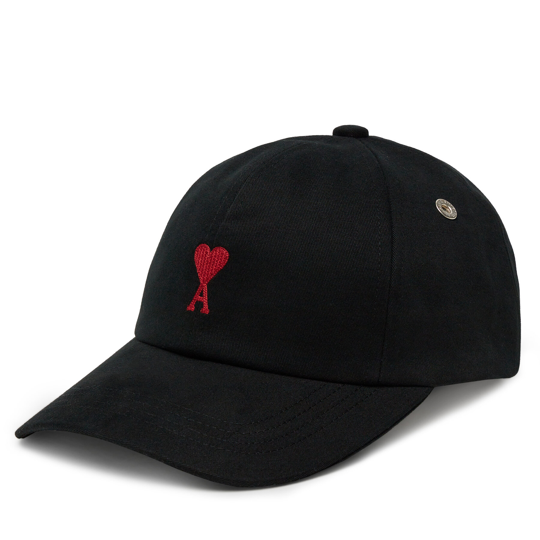 Καπέλο Jockey AMI PARIS BFUCP006AW0041 Μαύρο