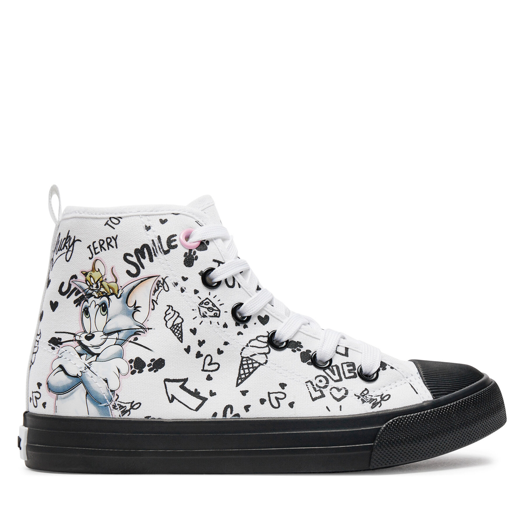 Sneakers Tom & Jerry CS-SS24-122WBTJ Λευκό