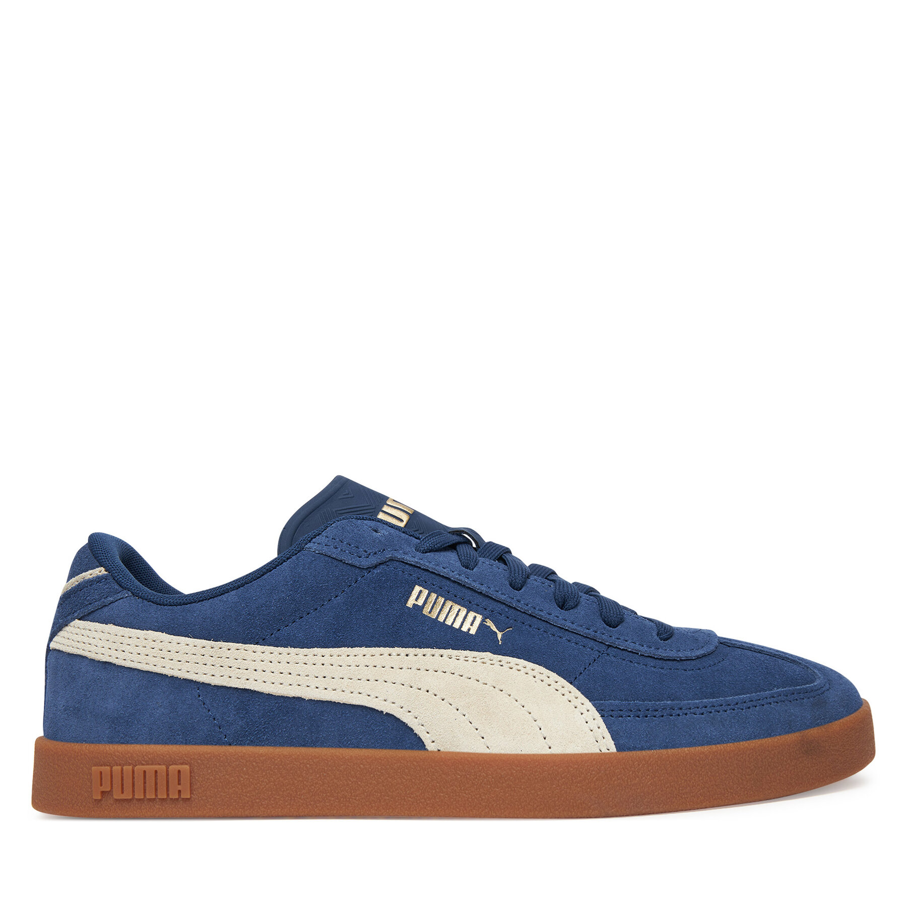 Puma Pánske Sneakersy, Rozmer: 44_5, Tmavomodrá, Club II Era Suede 400717 11 M
