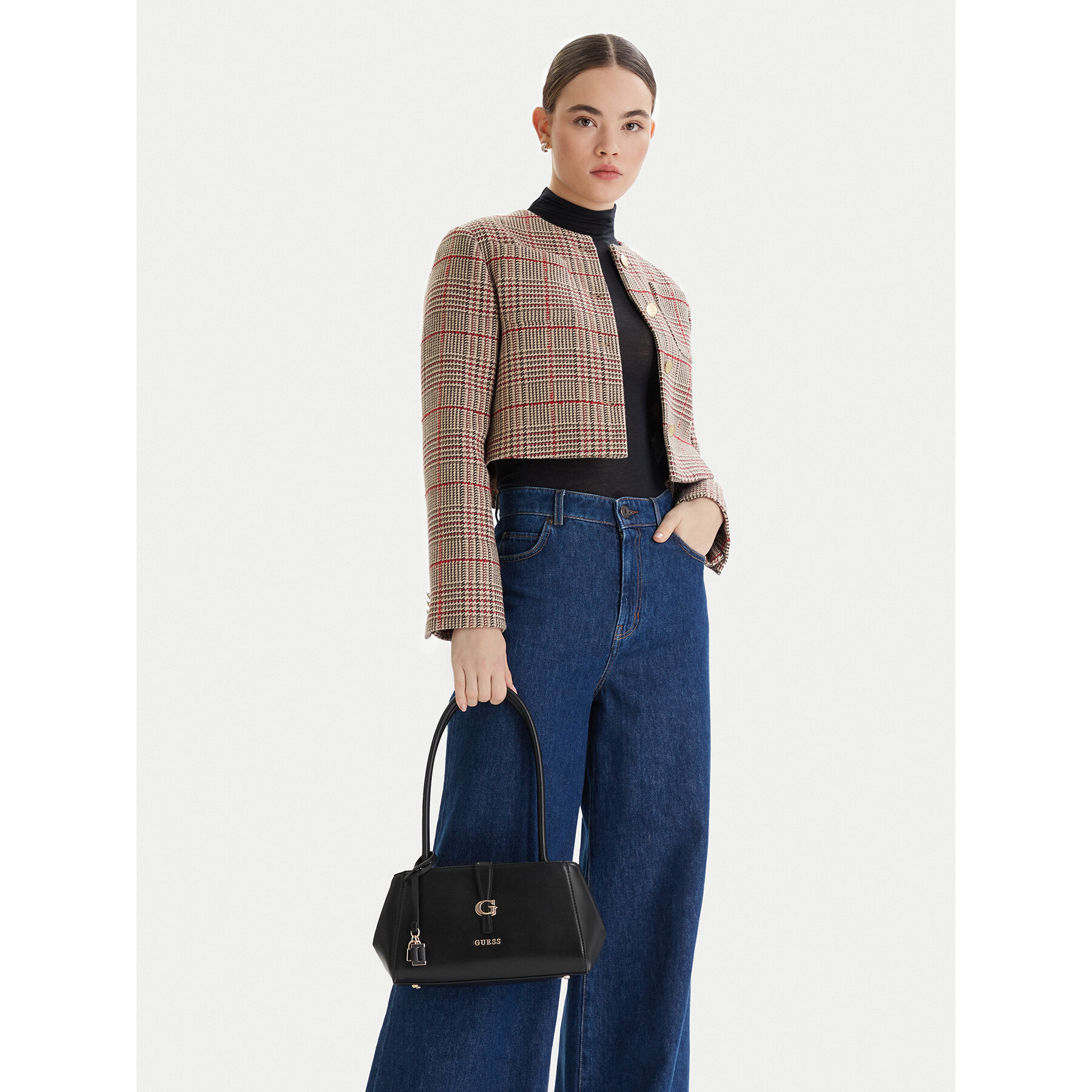 Torbica Guess Carrie HWVG98 96080 Crna