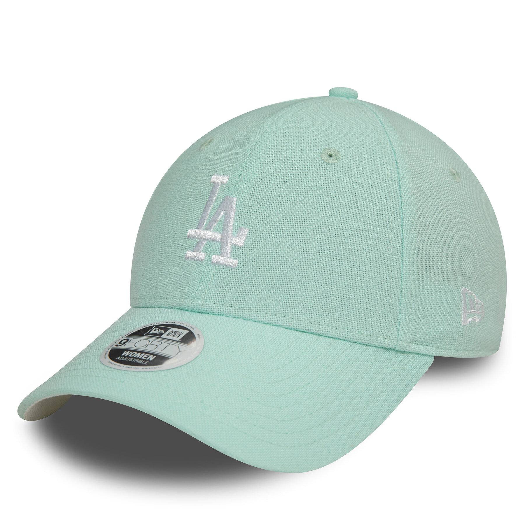 Șapcă New Era Wmns Mlb Linen 940 La Dodgers 60503464 Verde
