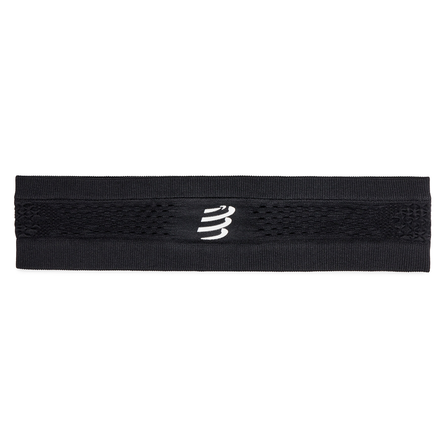 Cinta para el pelo Compressport Thin On/Off XBNU3919 Negro