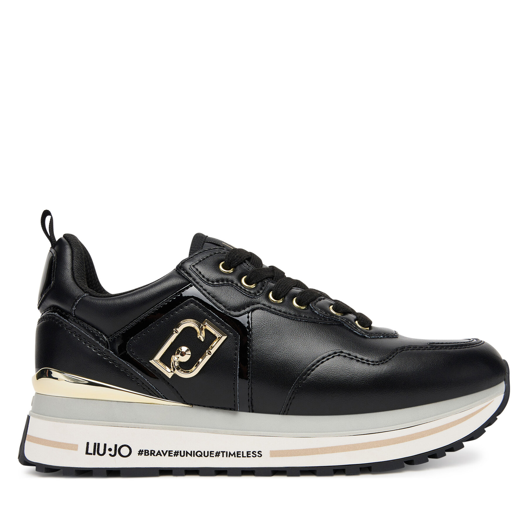 Sneakers Liu Jo Maxi Wonder 01 BF5009 P0102 Negru