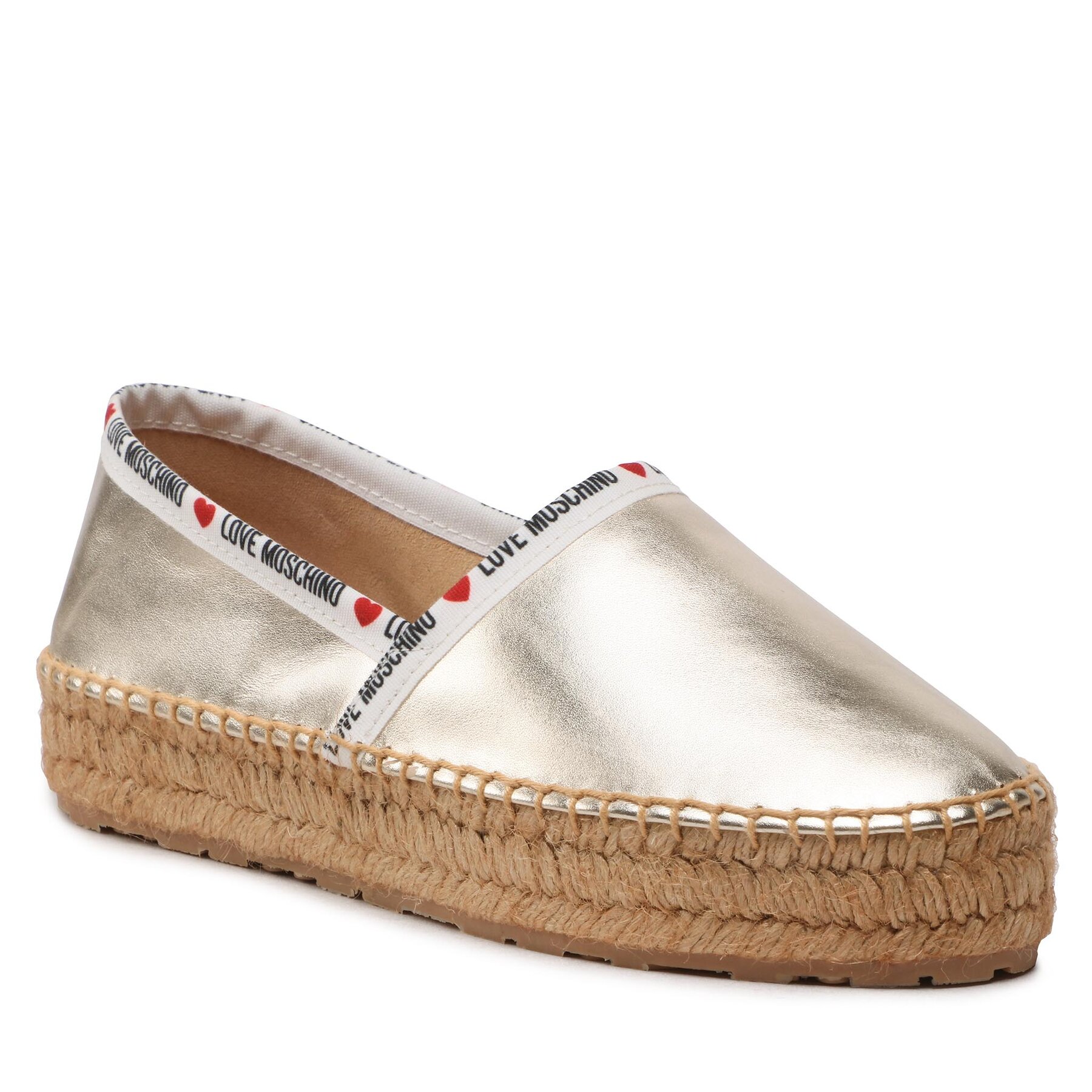 LOVE MOSCHINO JA10323G1GIC0900 Platino – Еспадрили