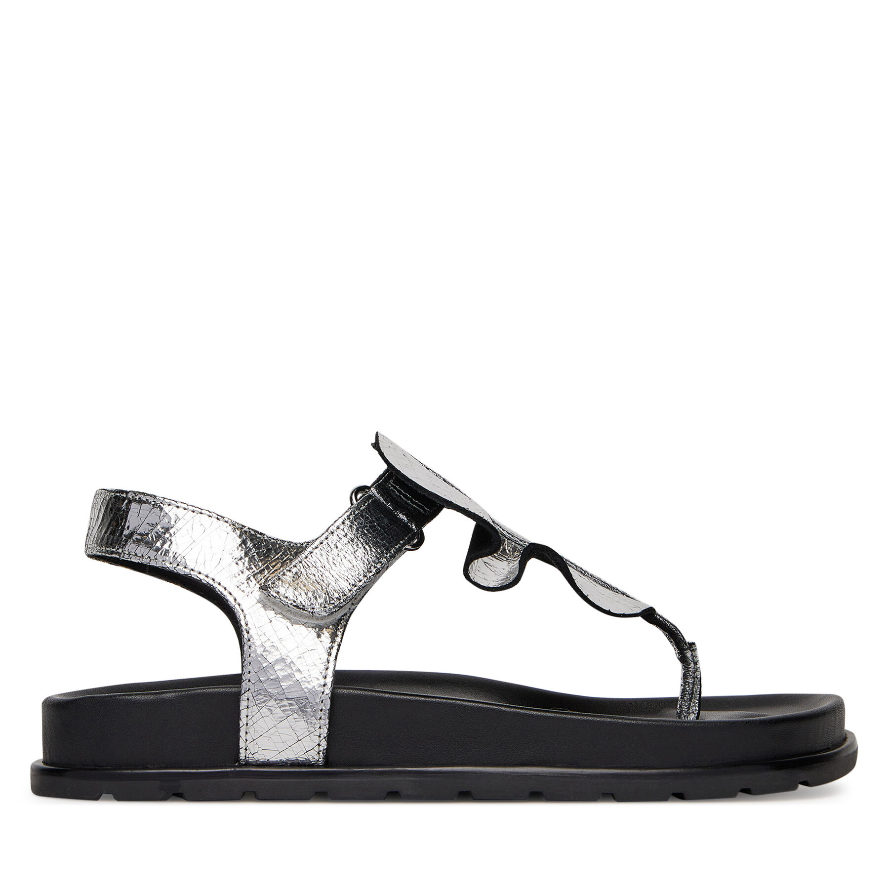 Donna Sandali Badura, Taglia 37, Argento, LAVENDER-118103, taglia : 37