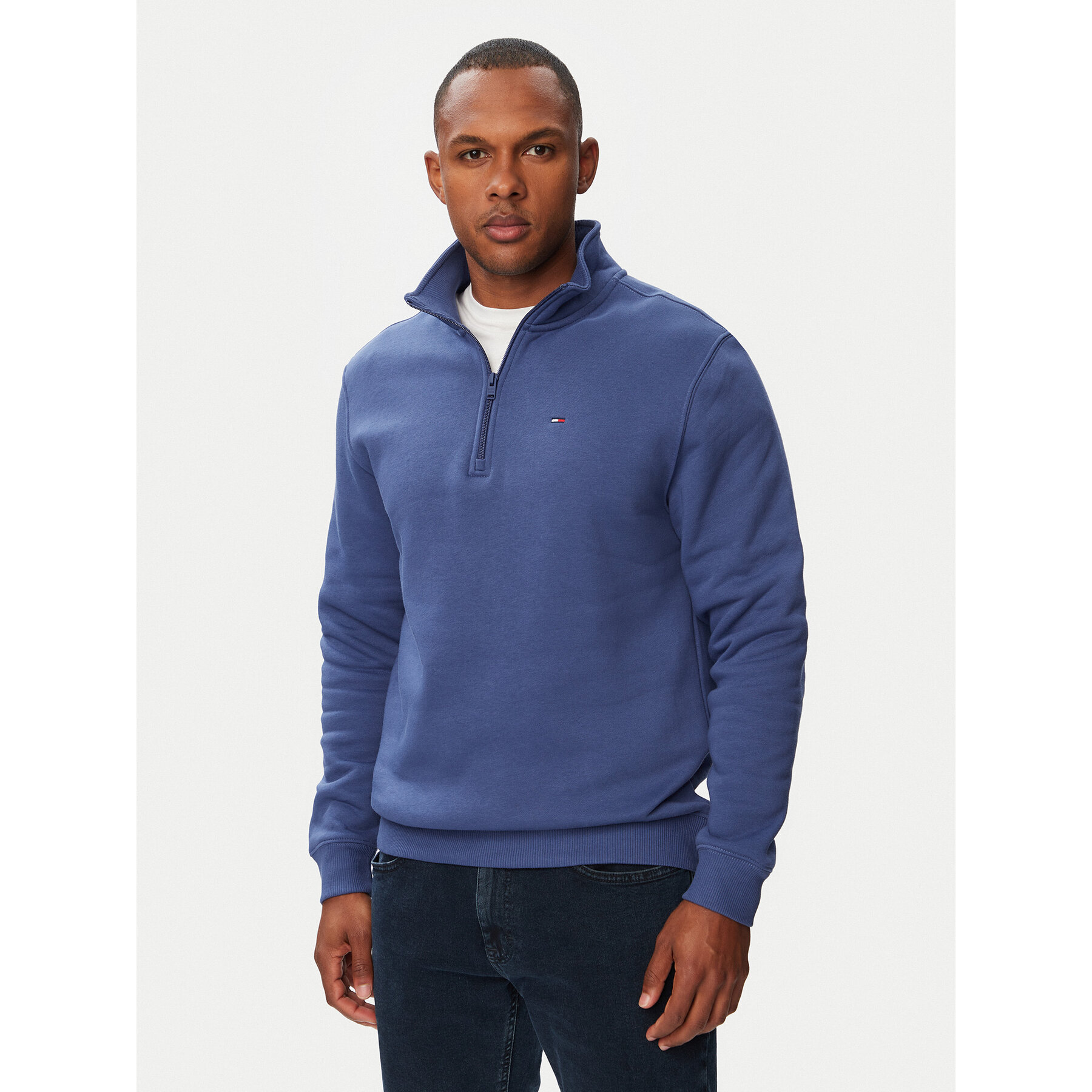 Tommy Jeans Sweatshirt DM0DM20339 Blau Regular Fit
