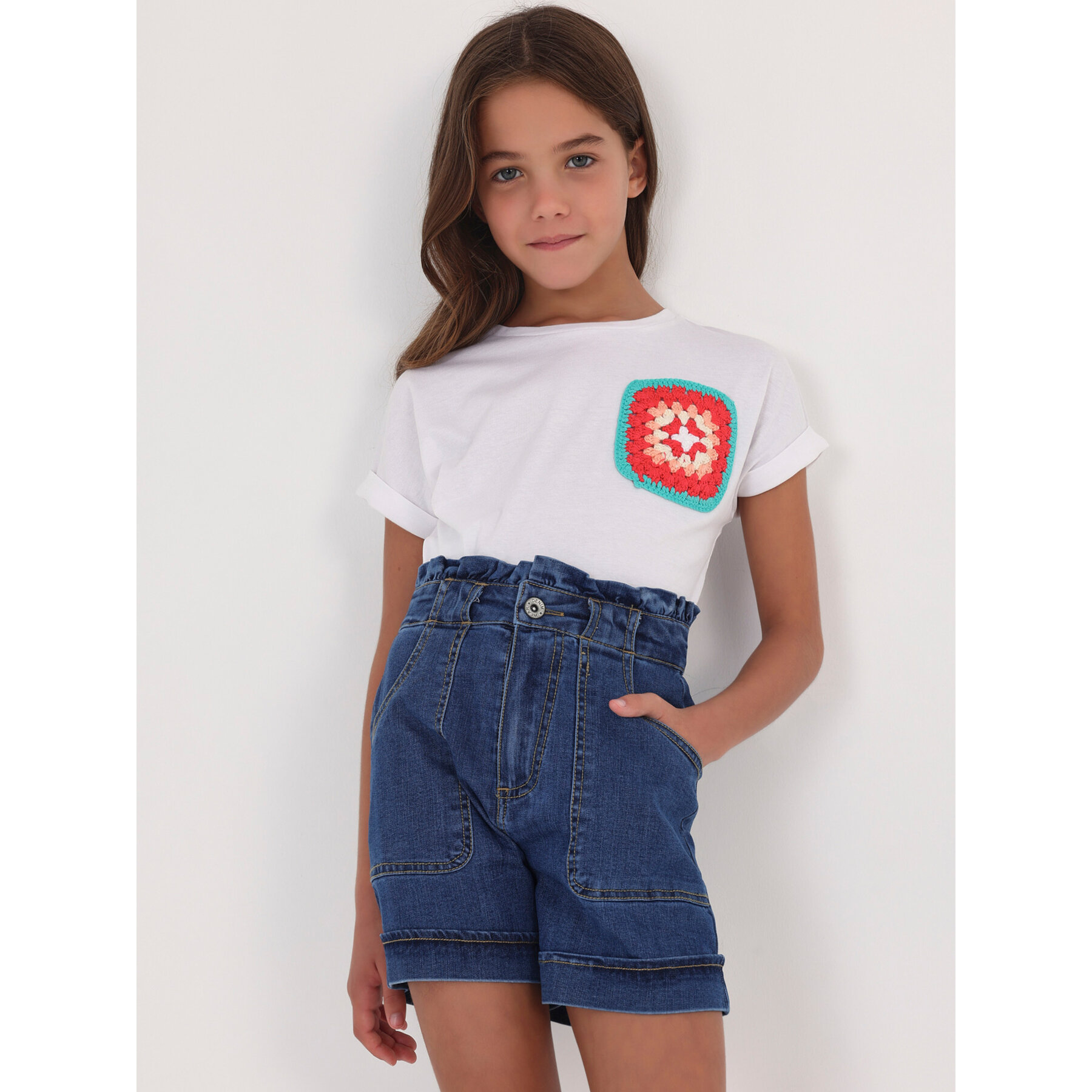 Mayoral T-shirt 6047 Bianco