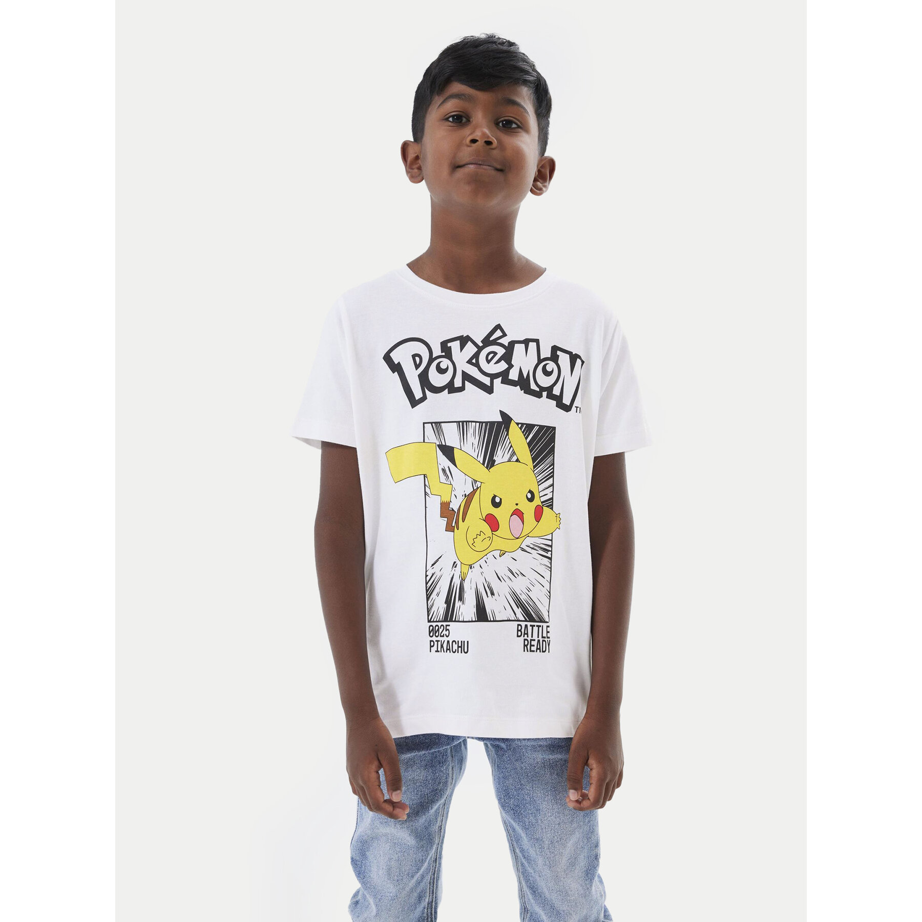 NAME IT NAME IT T-Shirt 13225938 Λευκό Regular Fit