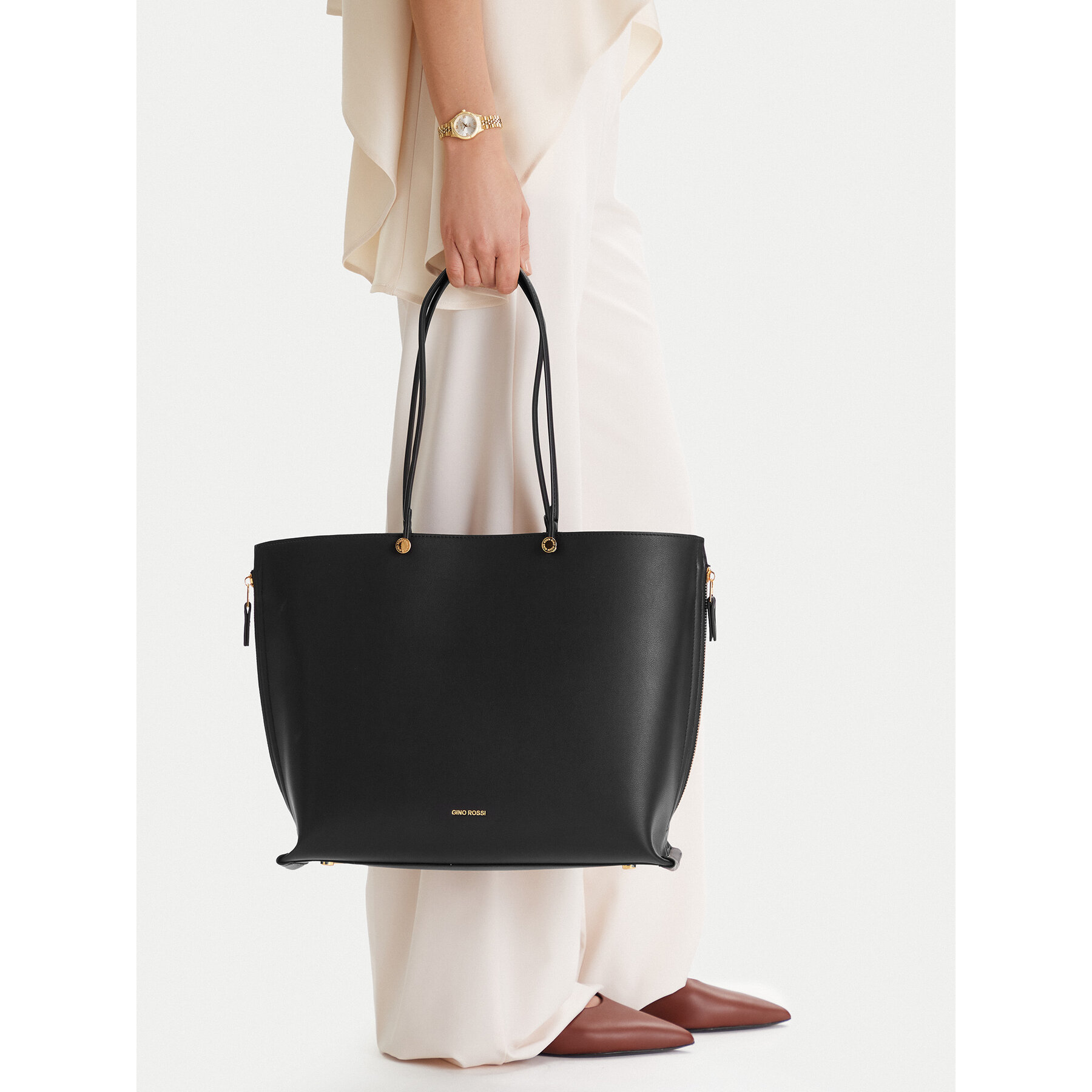 Дамска чанта GINO ROSSI C-WEN-2 Черен