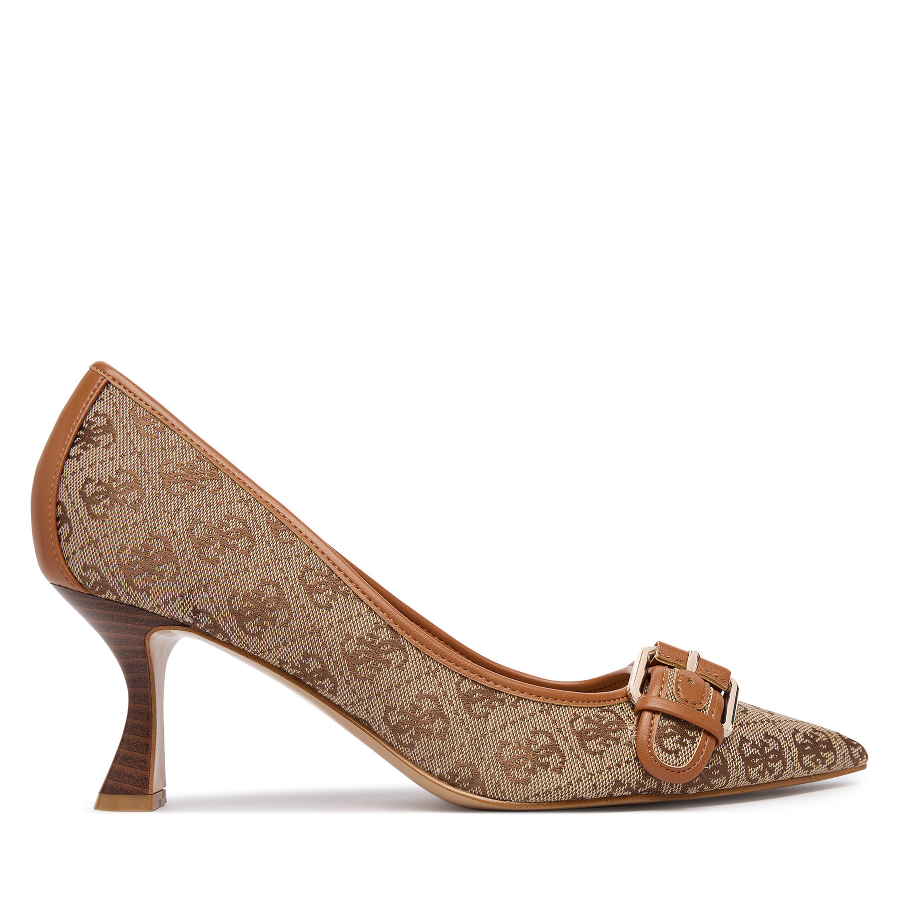Обувки на ток Guess FLFAN2 FAL08 Тъмнобежов