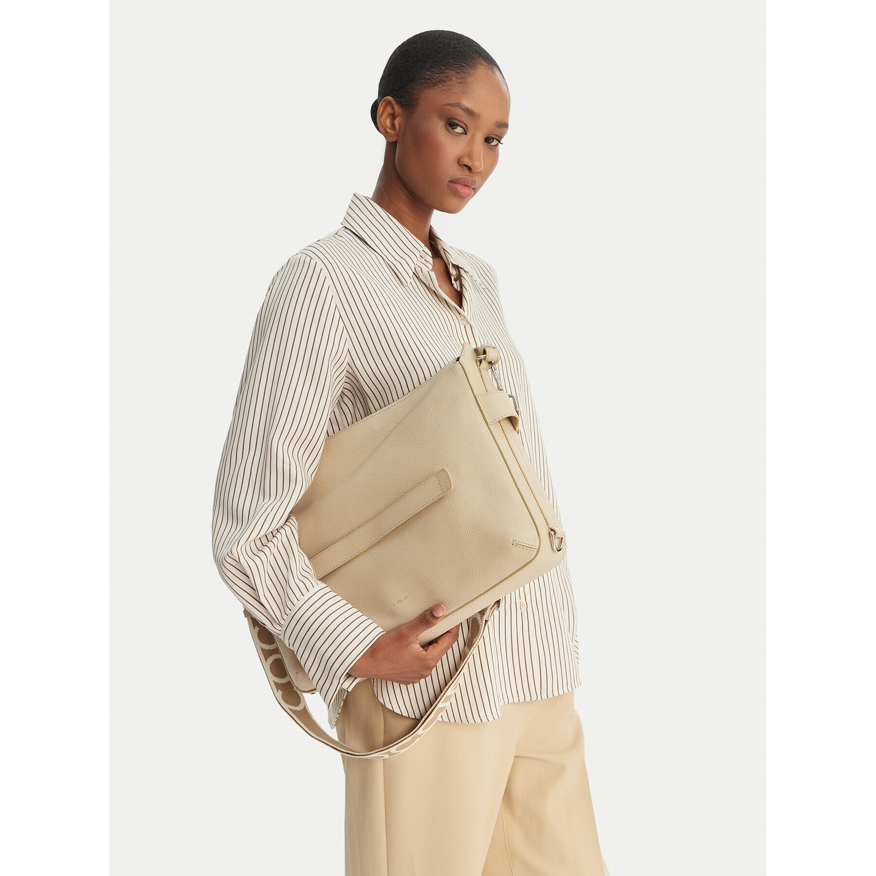 Geantă Coccinelle U6C Coccinellegretel E1 U6C 13 04 01 Bej
