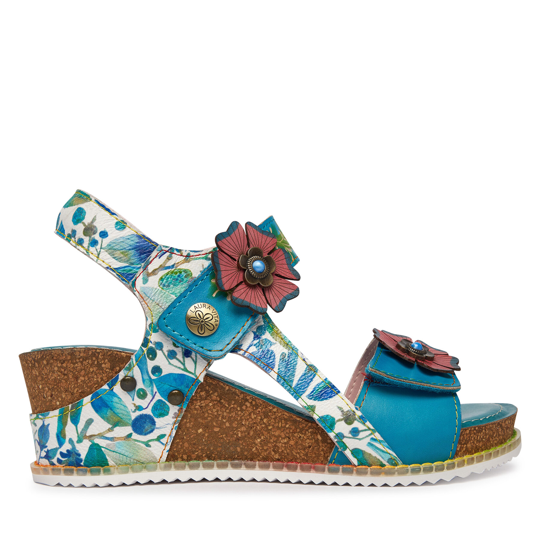 Σανδάλια Laura Vita Bonito 38 Μπλε