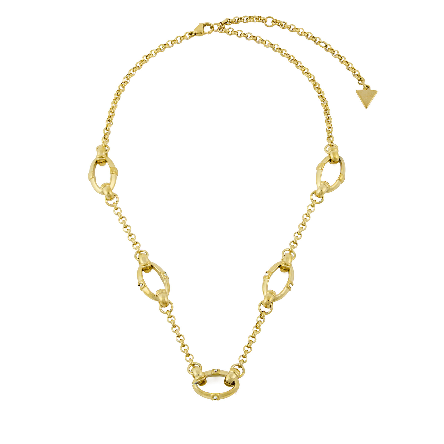 Колие Guess JUBN05 167JW Златист