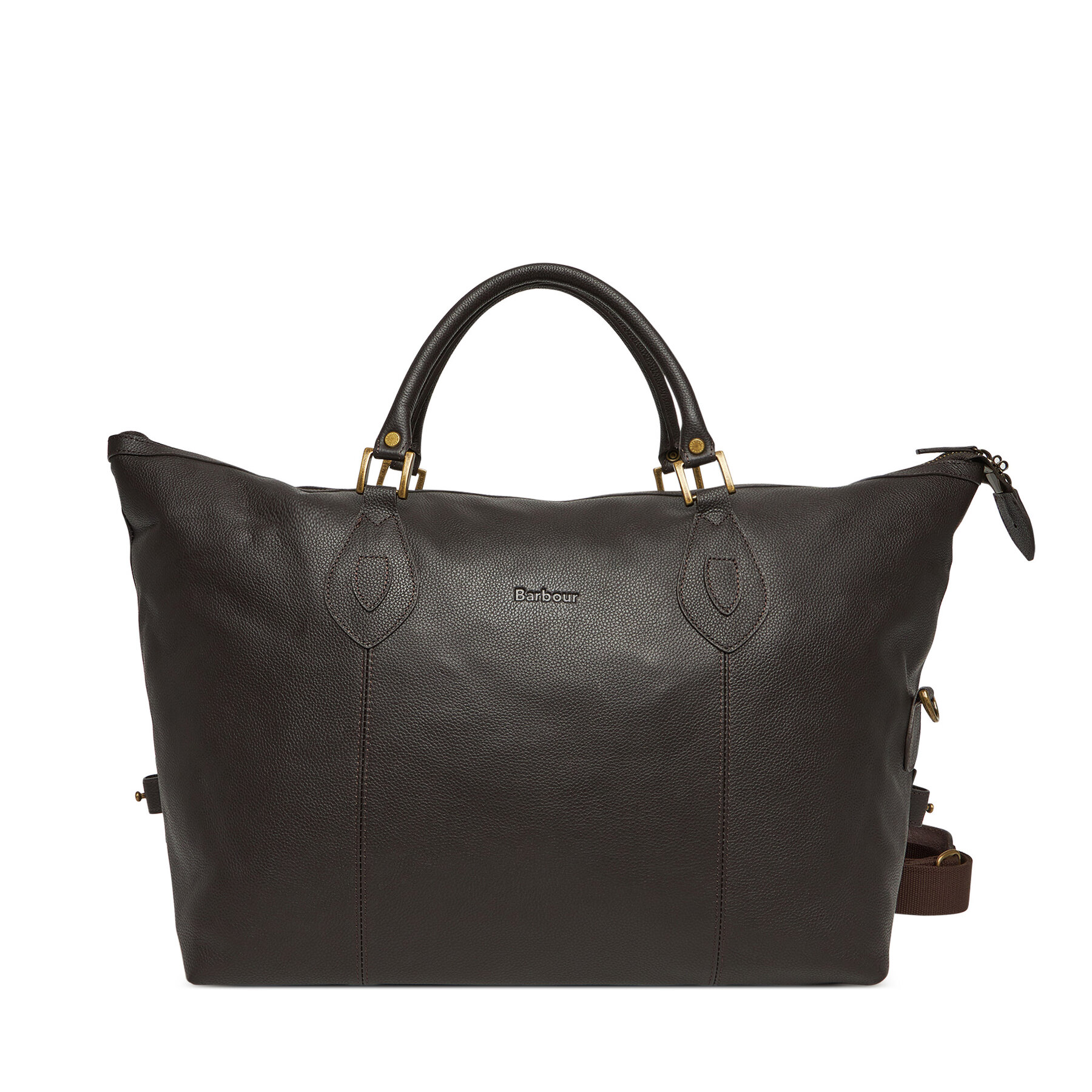 Męska Torba Barbour Brązowy Leather Medium Travel Explorer UBA0008BR91