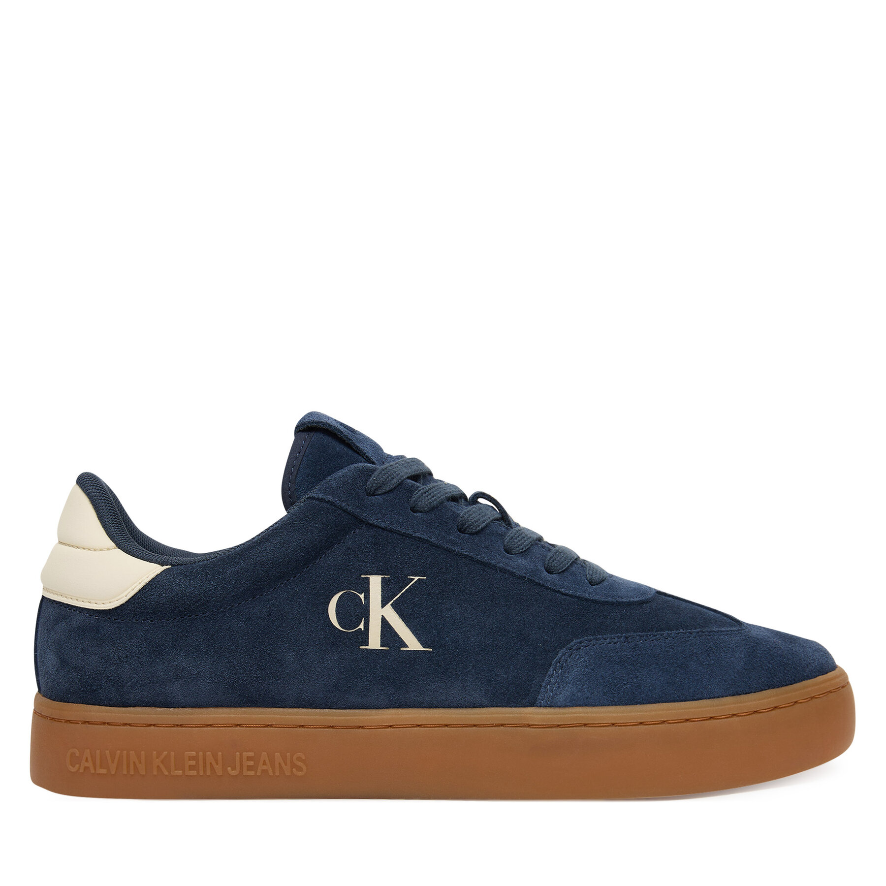 Sneakersy Calvin Klein Jeans Classic Cupsole Mg Su YM0YM01300 Tmavomodrá