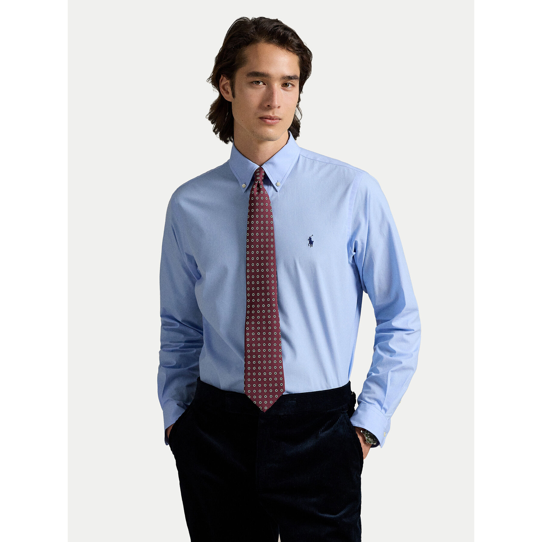 Polo Ralph Lauren Hemd 710929349009 Himmelblau Custom Fit