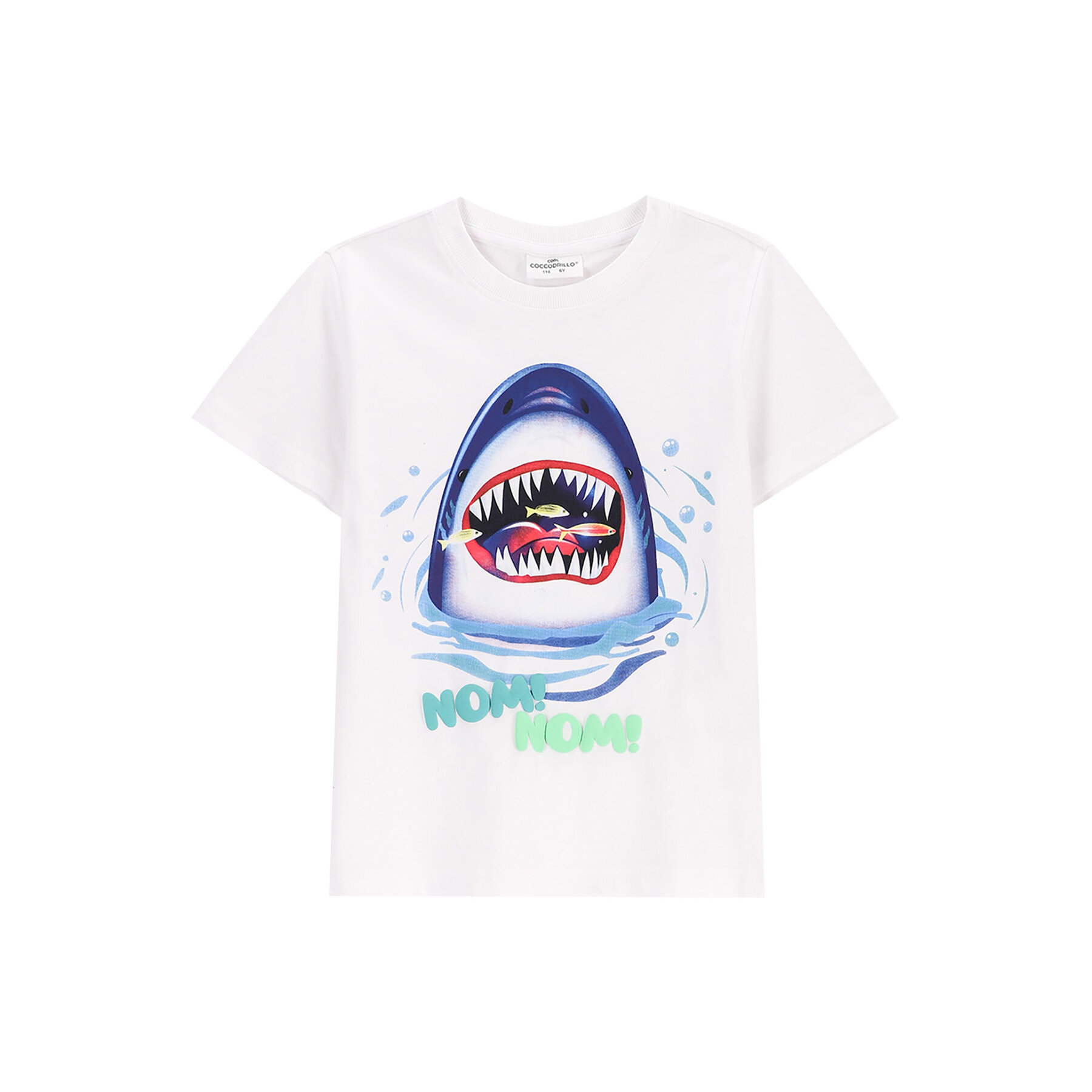 Coccodrillo Coccodrillo T-Shirt WC5143201IBK Λευκό Regular Fit