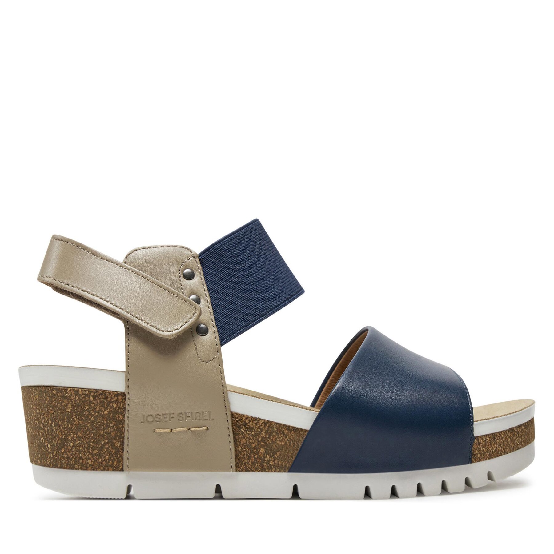 Damen Sandalen Josef Seibel, Schuhgröße 40, Dunkelblau, Quinn 09 83509
