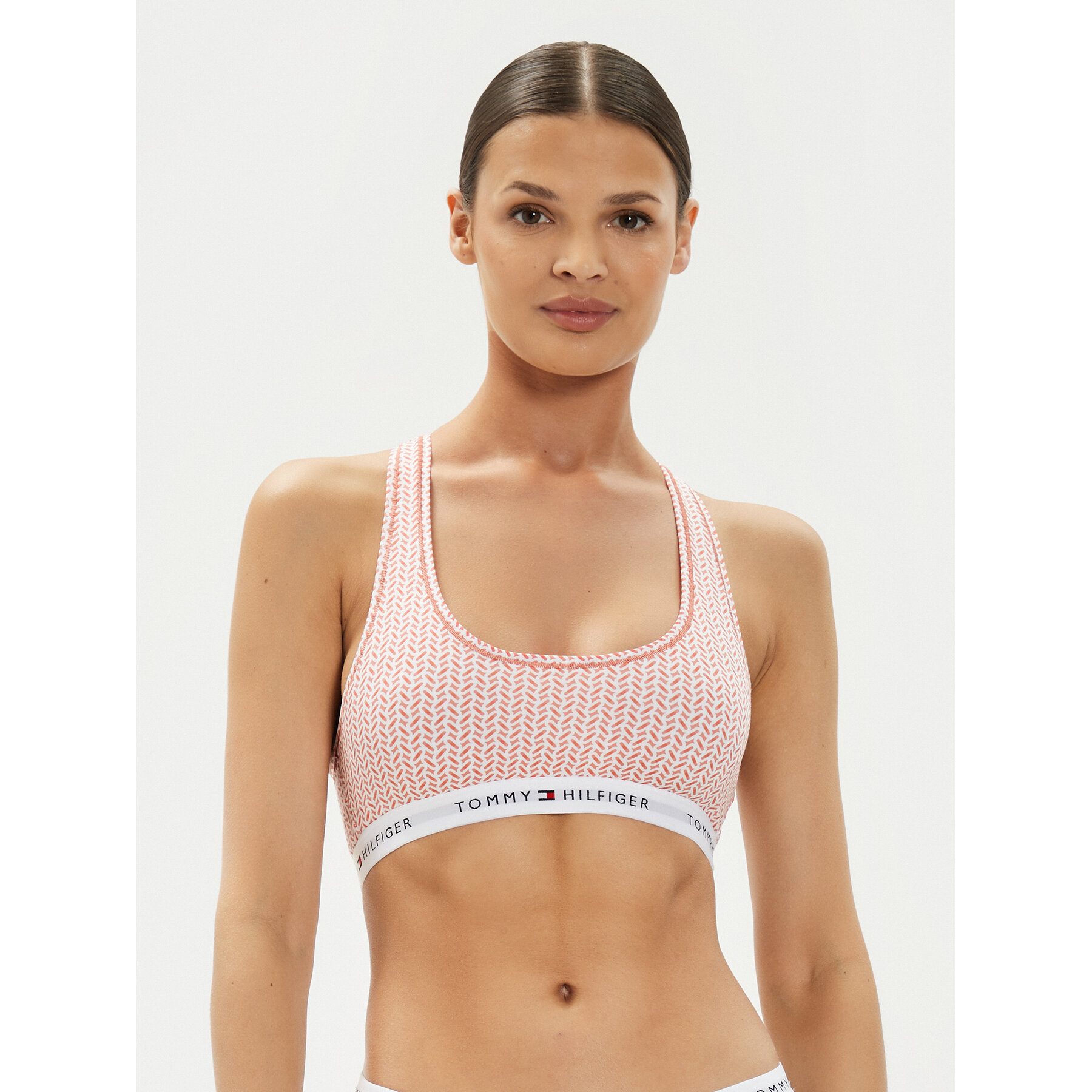 Tommy Hilfiger Melltartó felső UW0UW04548 Narancssárga