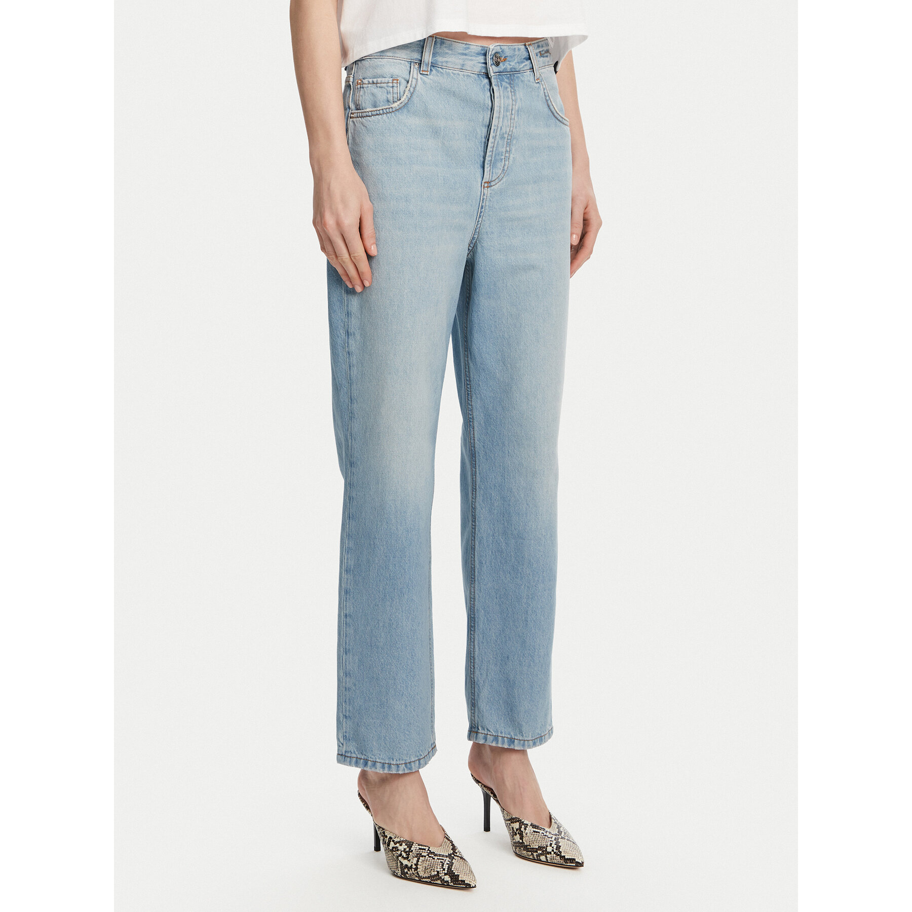 Marella Jeans Tomboy 2513181044 Blau Straight Fit