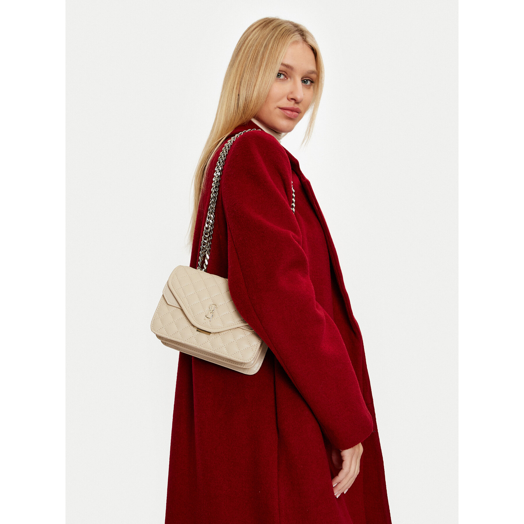 Τσάντα Steve Madden Bmolto SM13001141 Εκρού