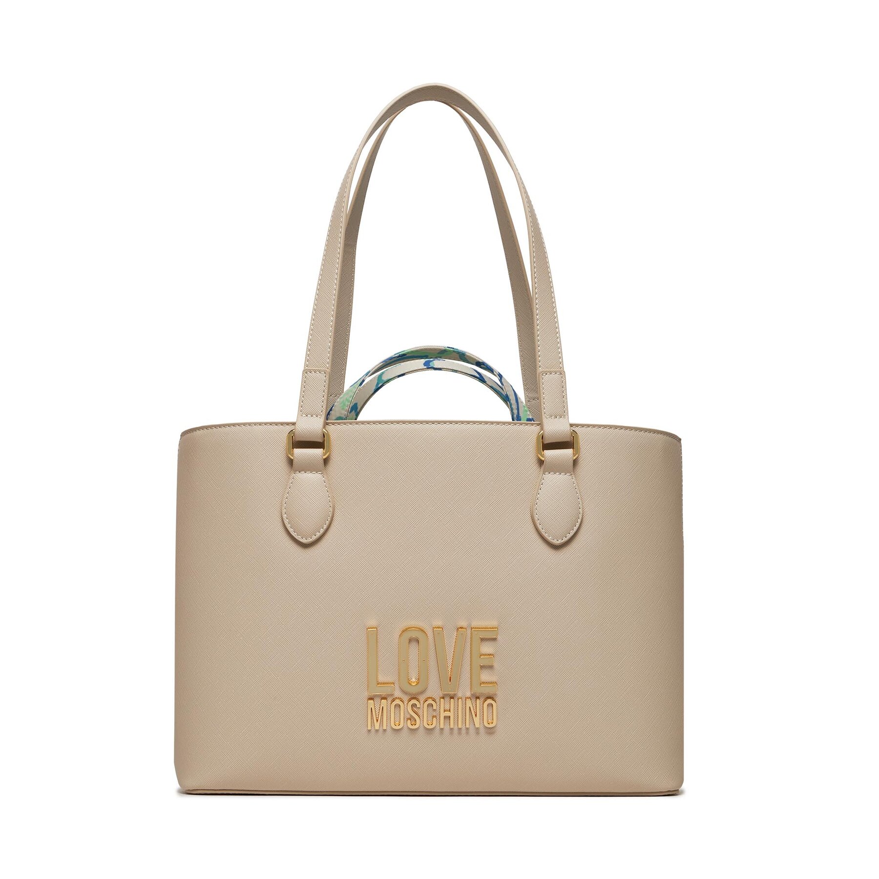 Damska Torebka LOVE MOSCHINO Écru JC4210PP1ILQ111A