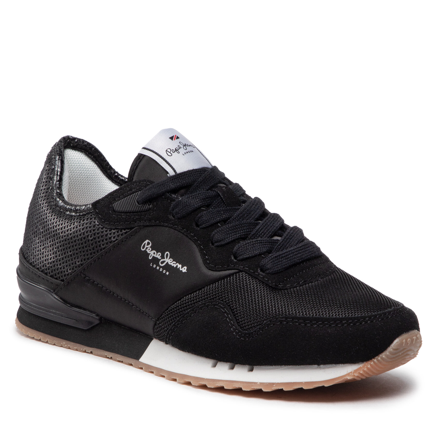 Sneakers Pepe Jeans London W Sequins PLS31382 Black 999