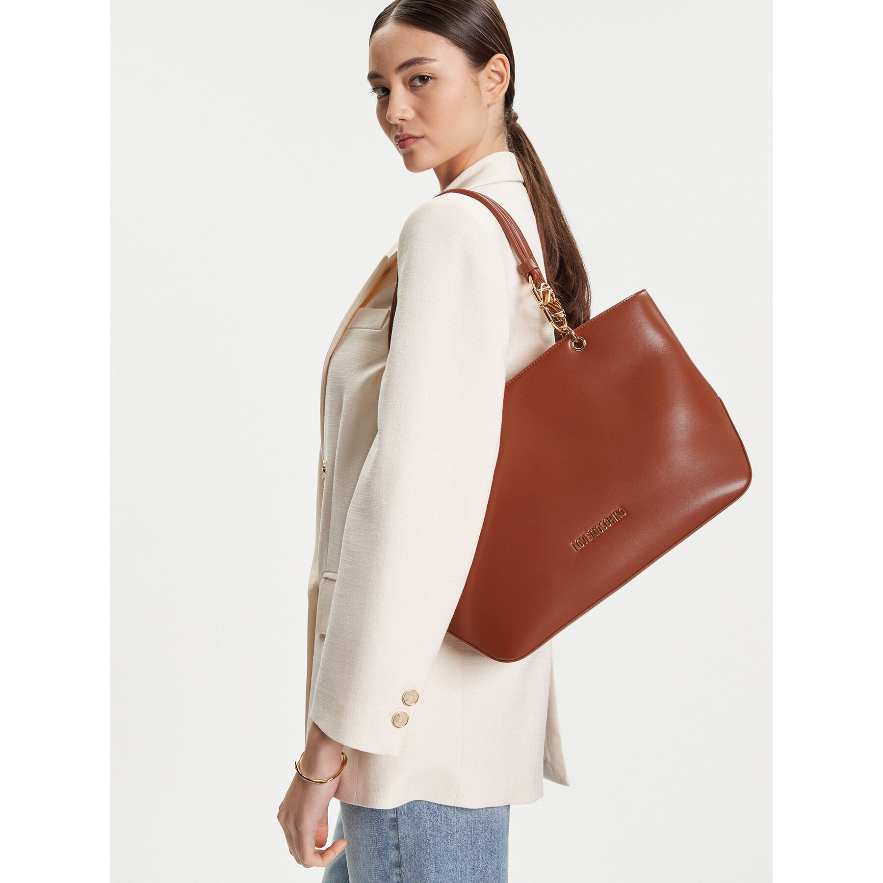 Borsetta LOVE MOSCHINO JC4074PP1NLF0312 Marrone