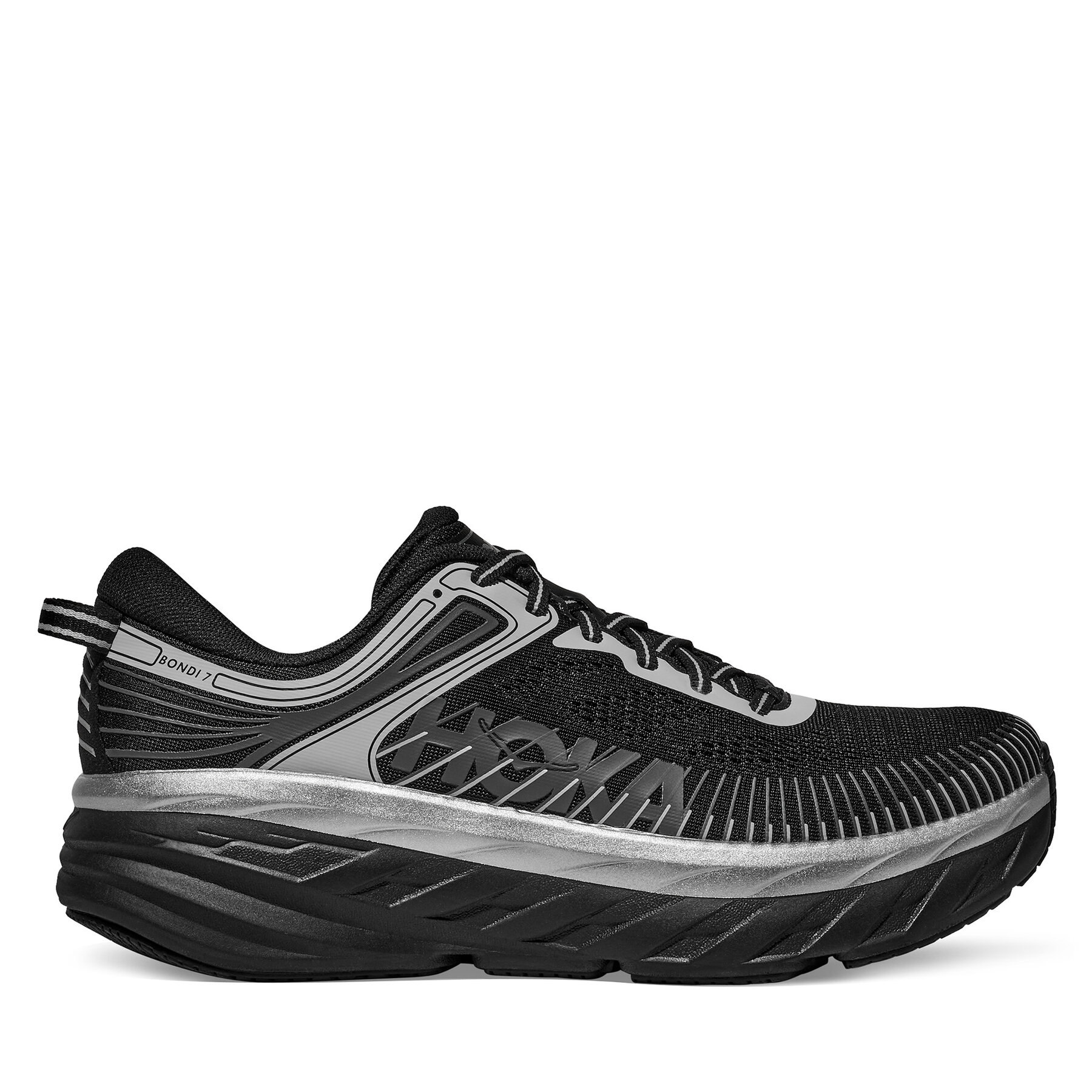 Маратонки за бягане Hoka Bondi 7 1110518 Черен
