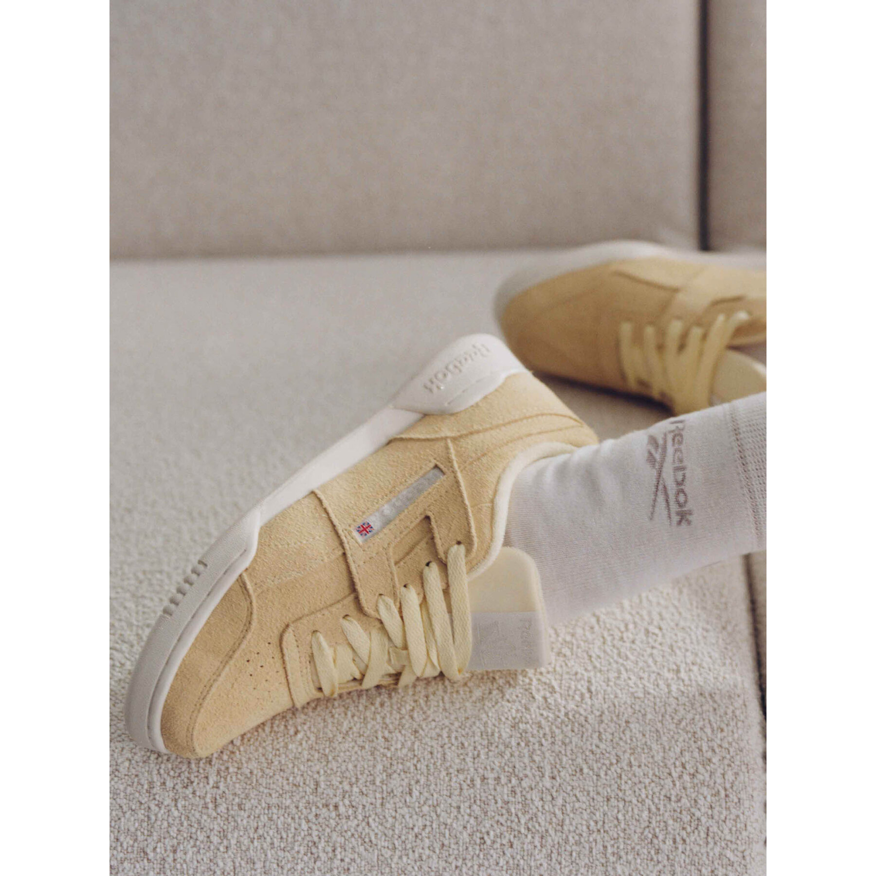 Sportcipők Reebok SS-WORKOUT PLUS 100256570 Világossárga