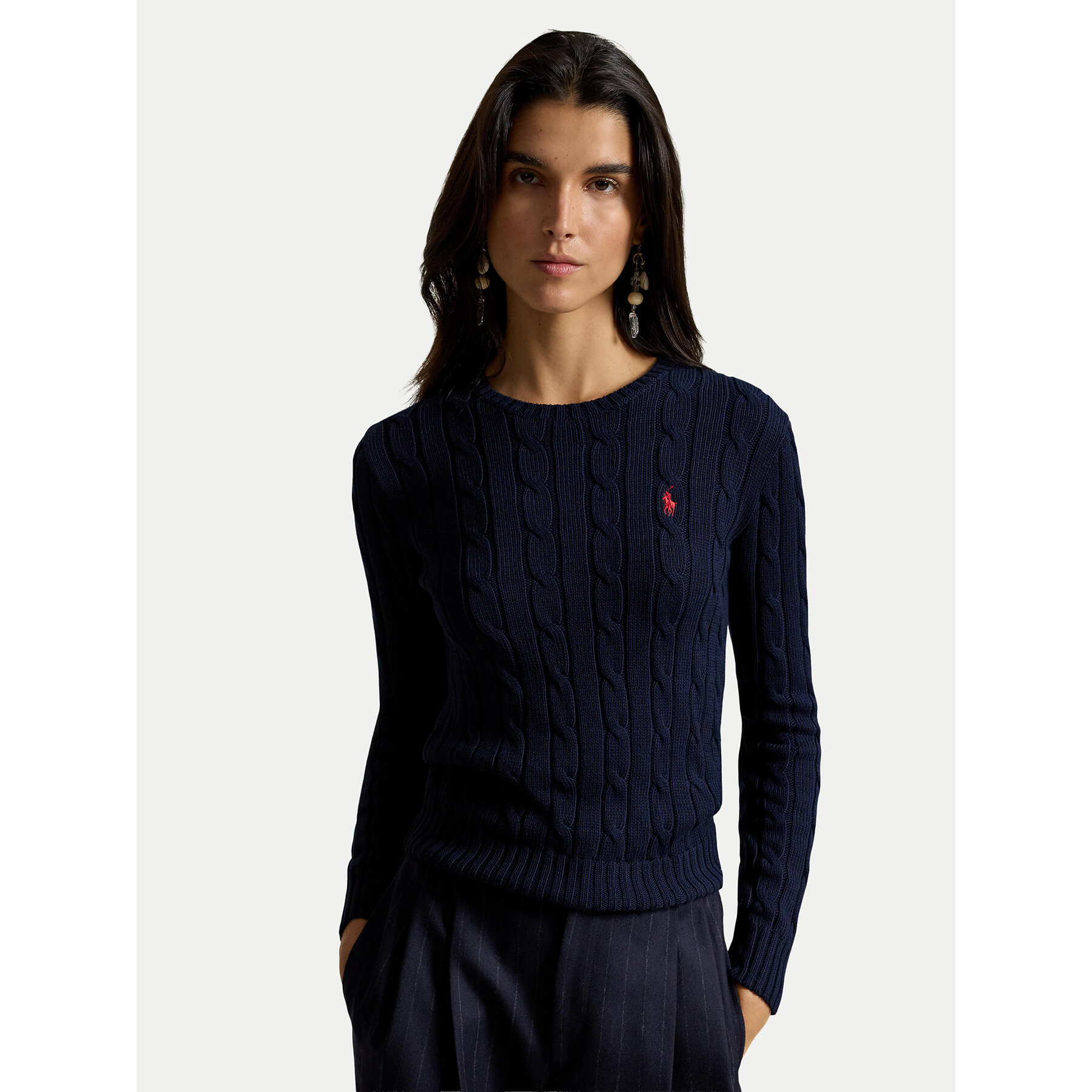 Polo Ralph Lauren Pullover 211971869008 Dunkelblau Slim Fit