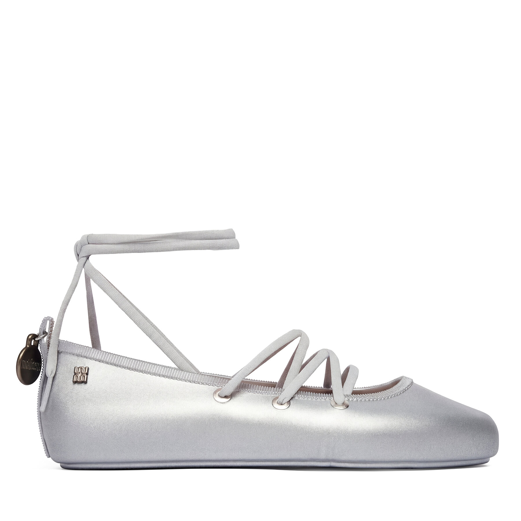 Baleríny Melissa Melissa Beta Ad 38020 Strieborná