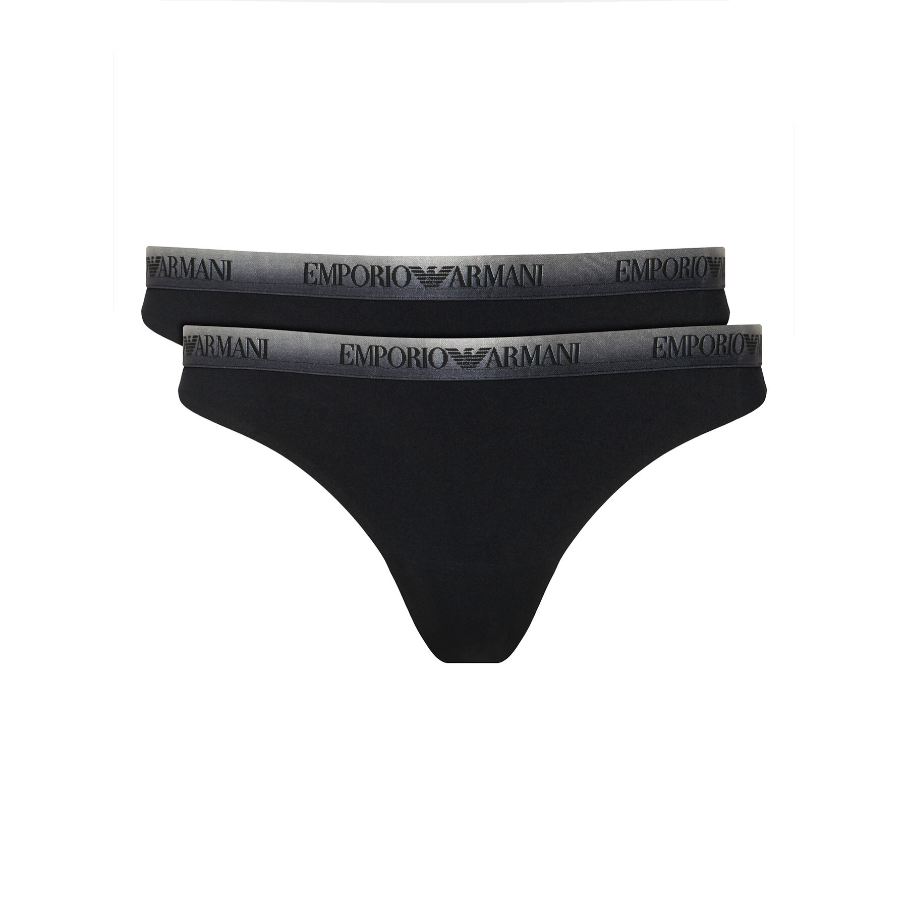 Emporio Armani Underwear Brazilian-Panty-Set EW005512 AF25572 UC001 Schwarz
