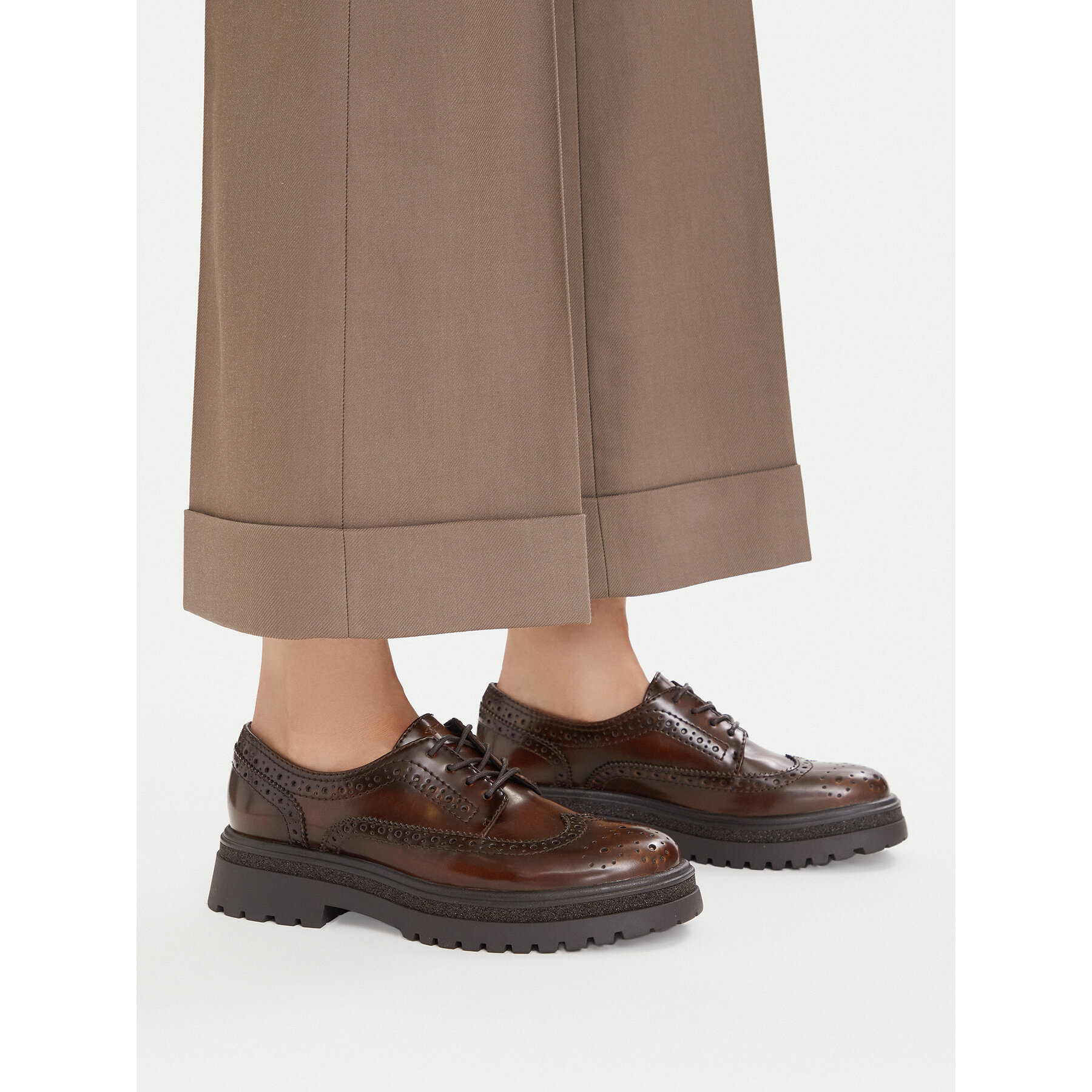 Оксфордки Tamaris 1-23619-45 Кафяв