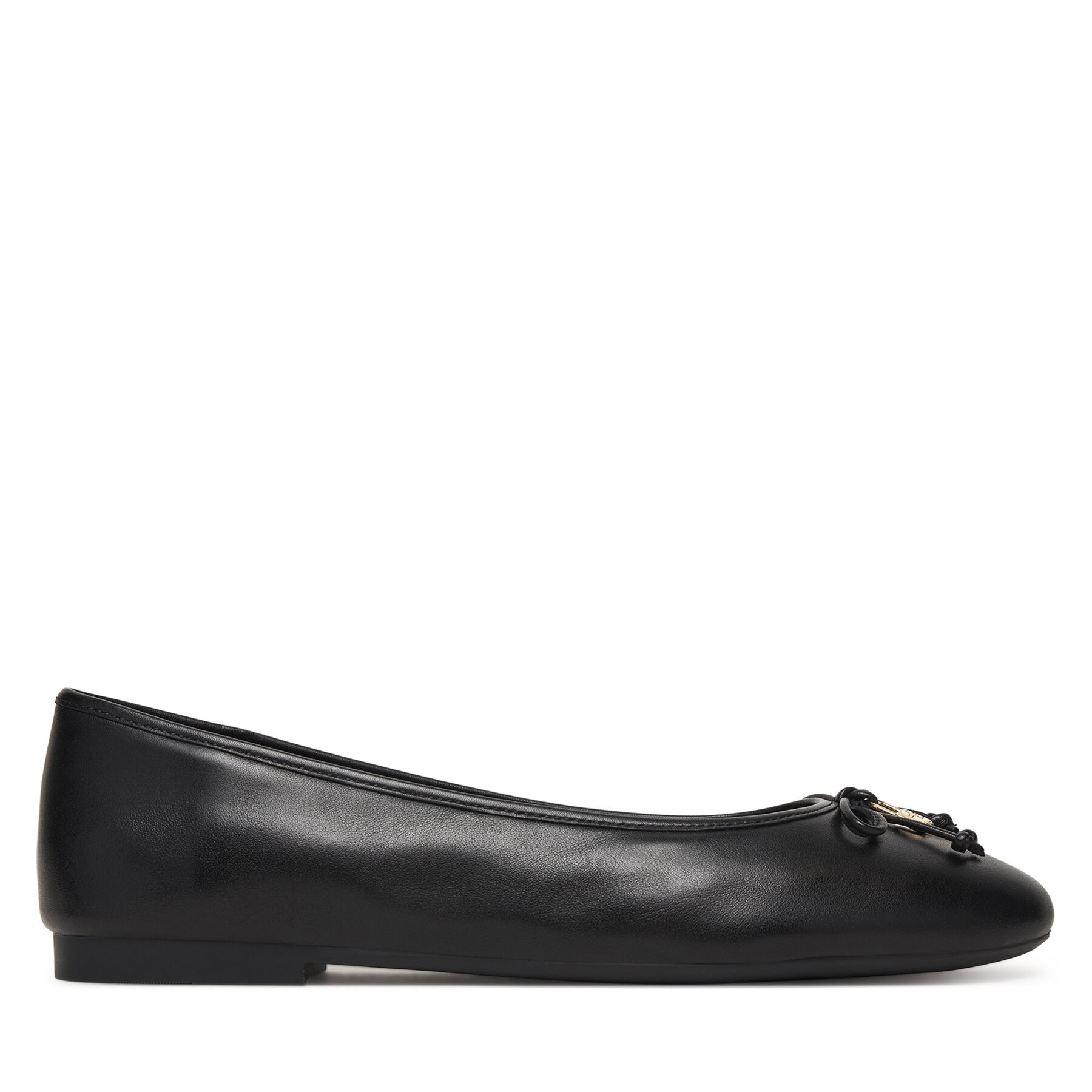 Balerinke Tommy Hilfiger Smooth Lthr Ballet FW0FW09006 Crna