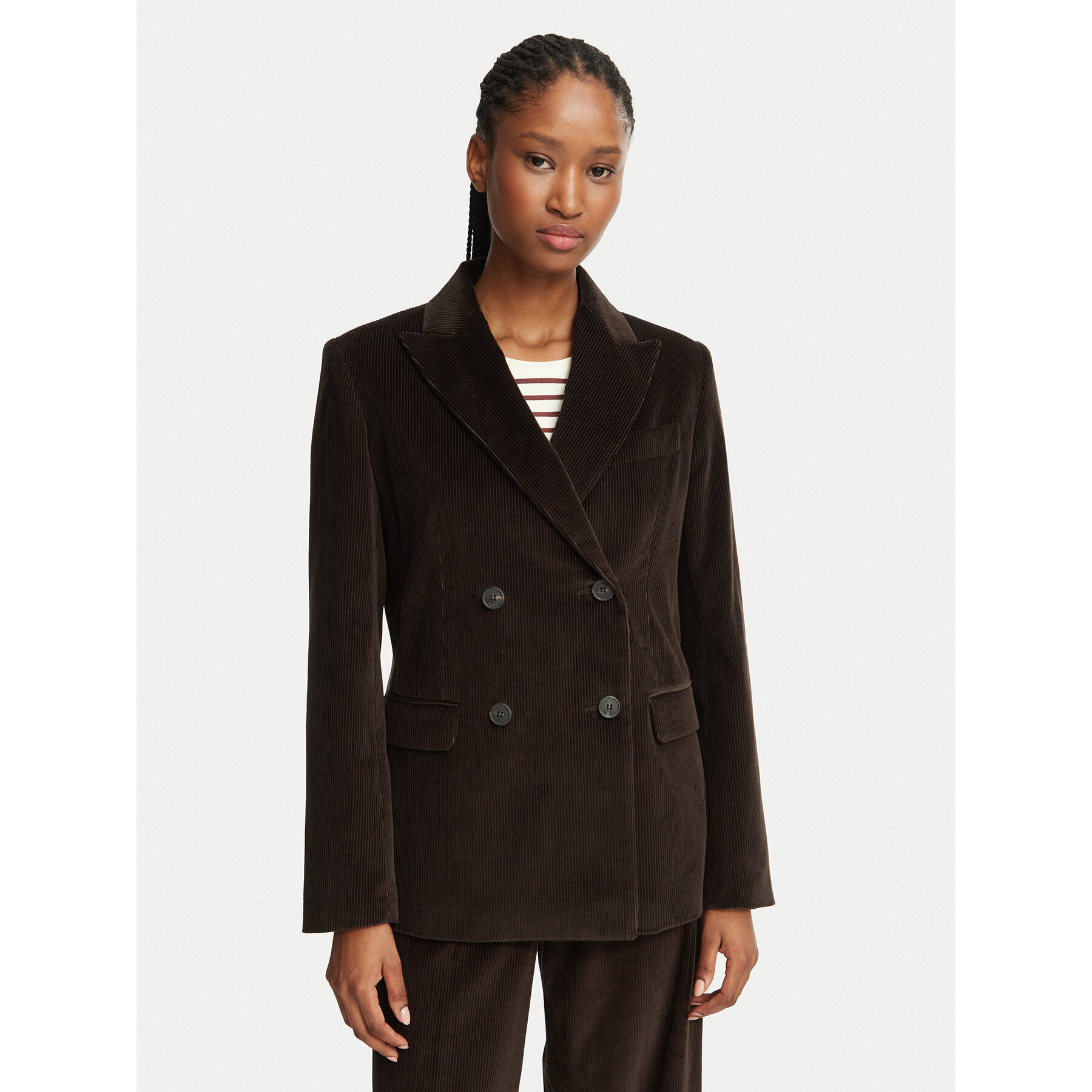 Weekend Max Mara Sakko Katanga 2625046012 Braun Regular Fit
