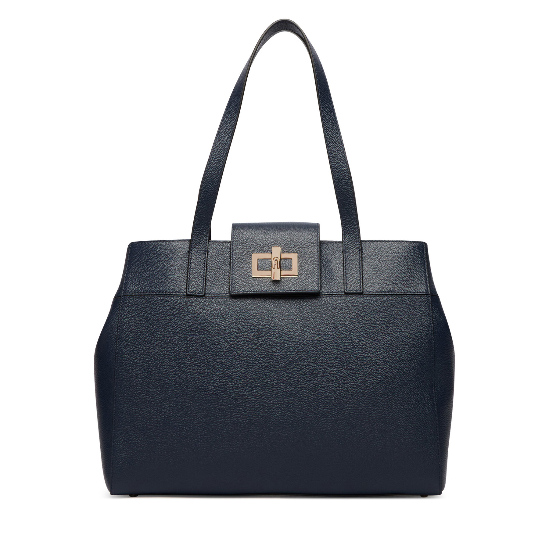 Τσάντα Furla Amelia L Tote WB01952 BX4546 CN 4852S Σκούρο μπλε