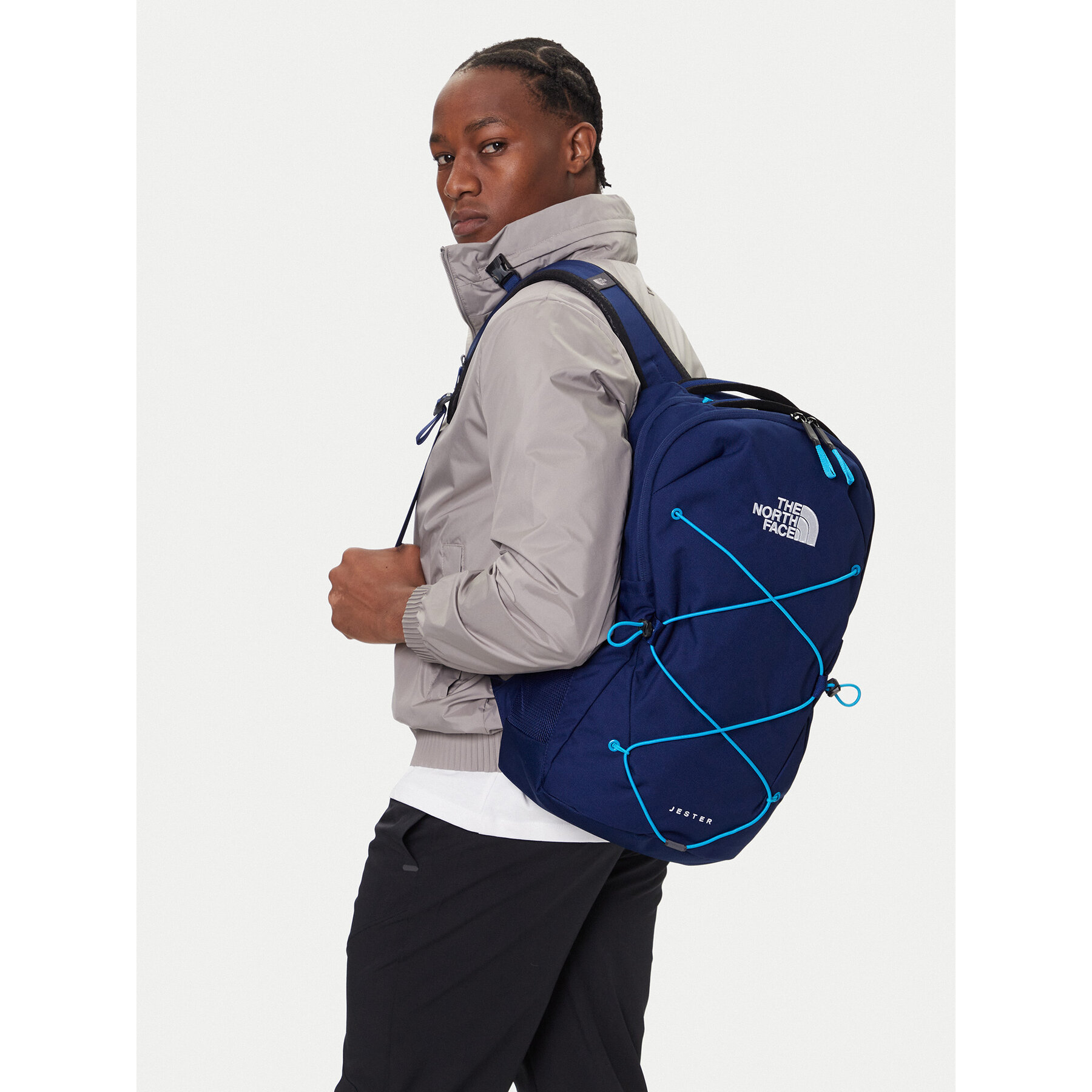 Ruksak The North Face Jester NF0A3VXFFLO1 Plava