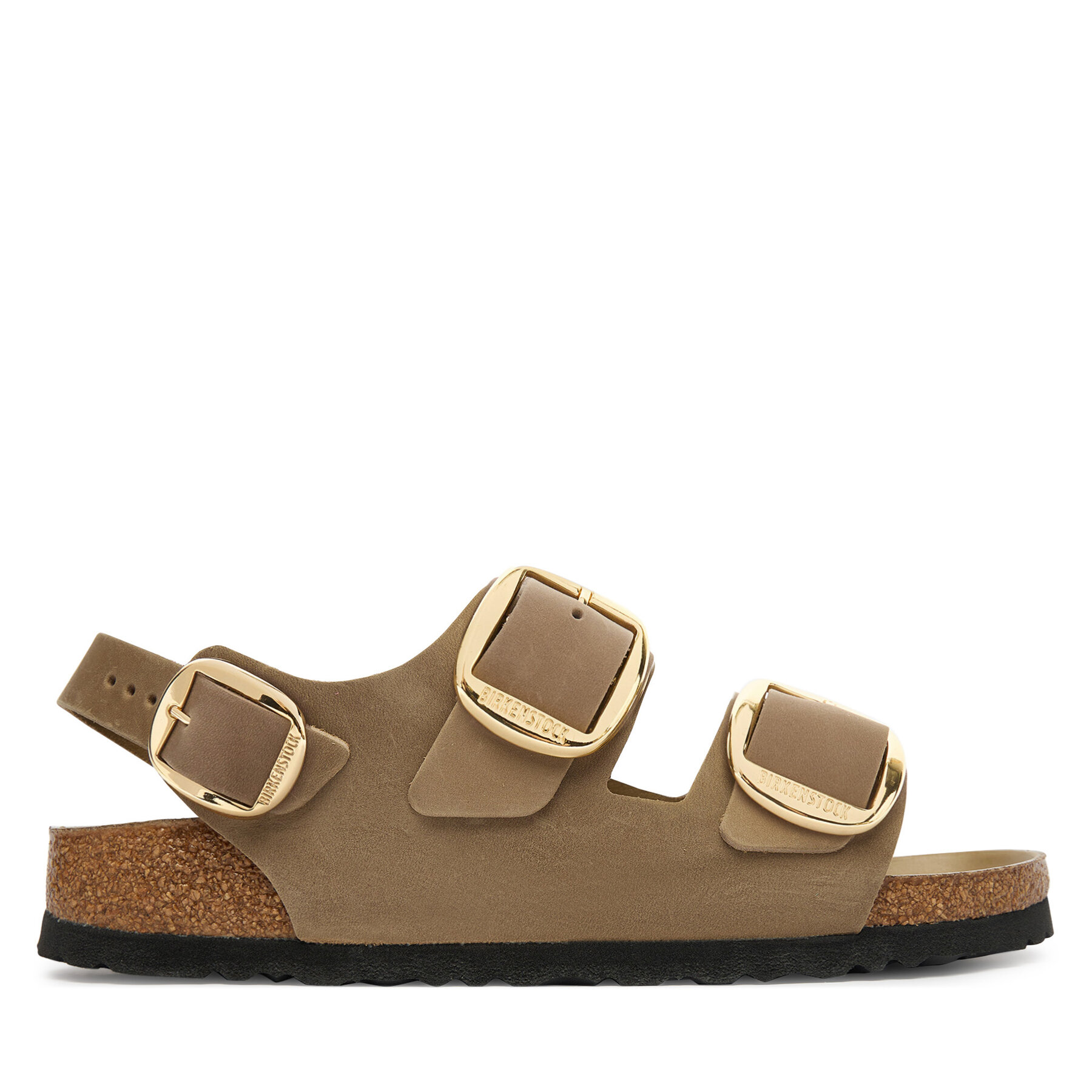 Sandali Birkenstock Milano Big Buckle Hex 1031782 Rjava