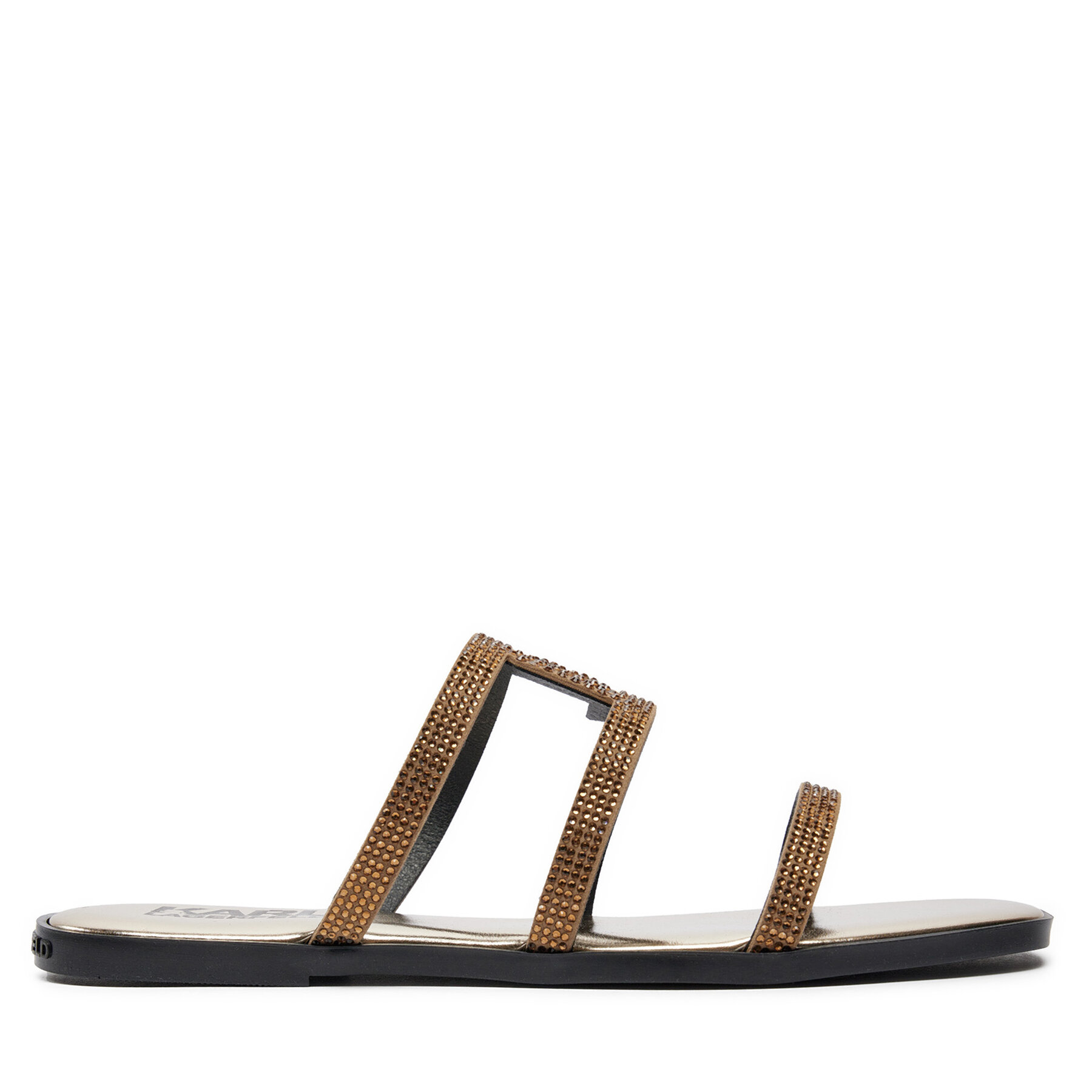 Donna Ciabatte KARL LAGERFELD, Taglia 36, Oro, KL87405, taglia : 36