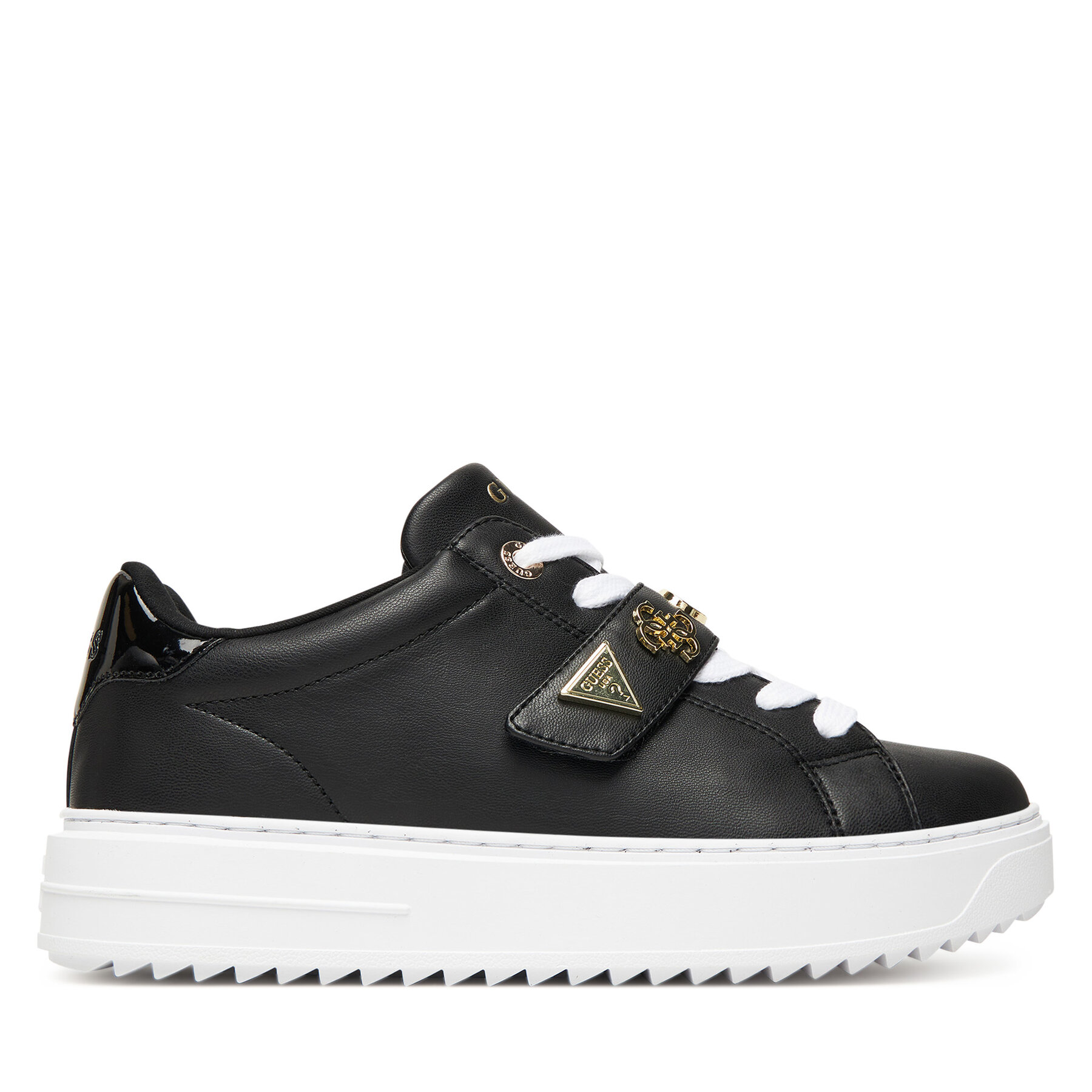 Sneakers Guess FLTDRI ELE12 Negru