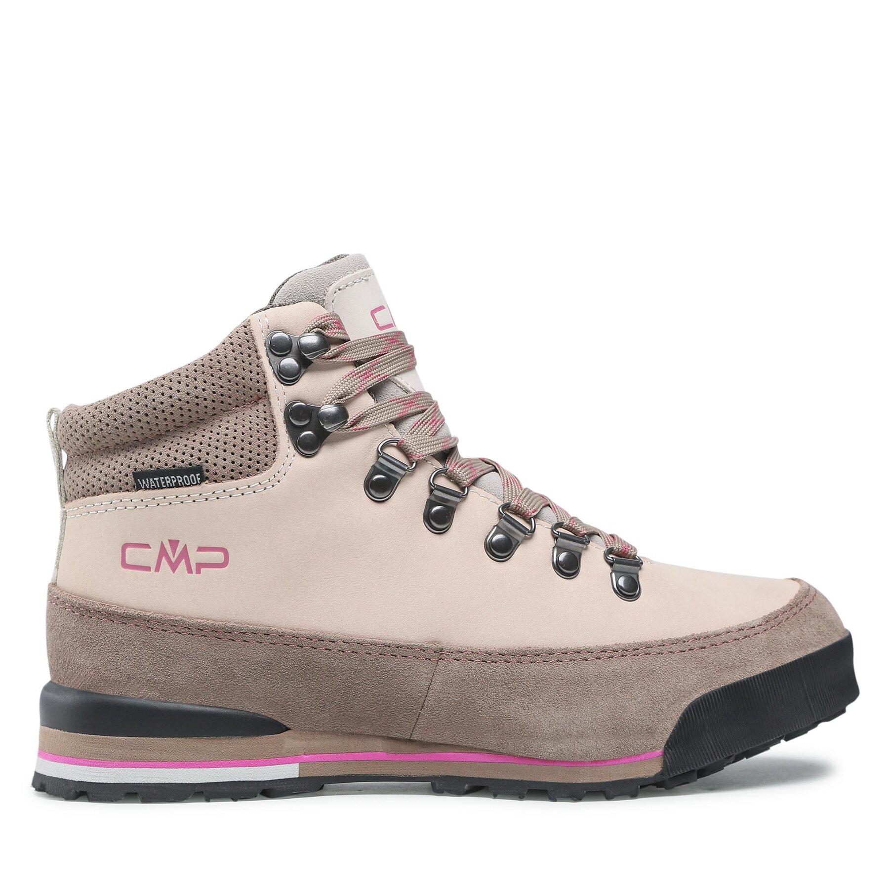 CMP Παπούτσια πεζοπορίας CMP Heka Wmn Hiking Shoes Wp 3Q49556 Μπεζ