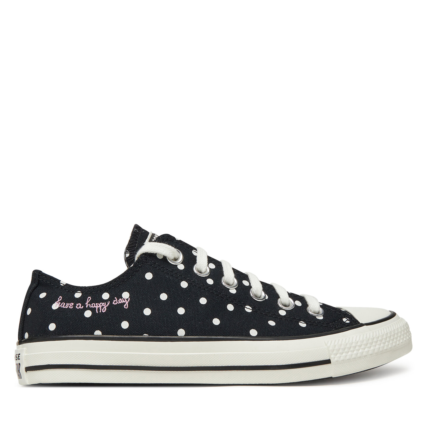 Tornacipő Converse Chuck Taylor All Star Polka Dots A12570C Fekete