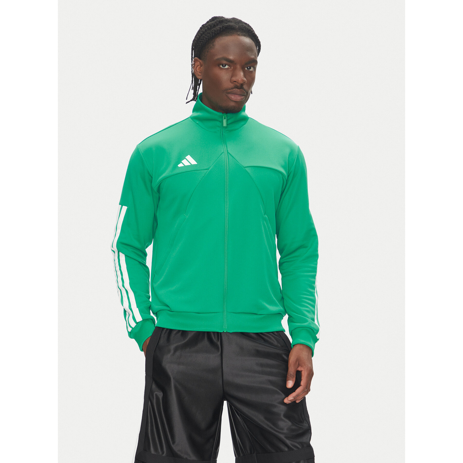 adidas Sweatshirt Tiro Wordmark JC7938 Grün Regular Fit