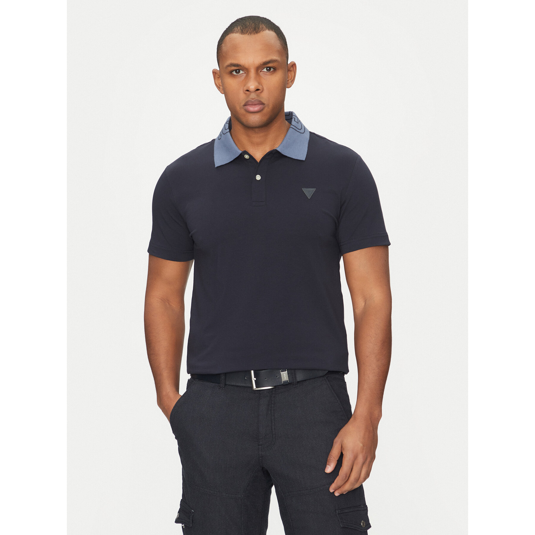 Guess Pólóing M5GP66 J1314 Kék Regular Fit