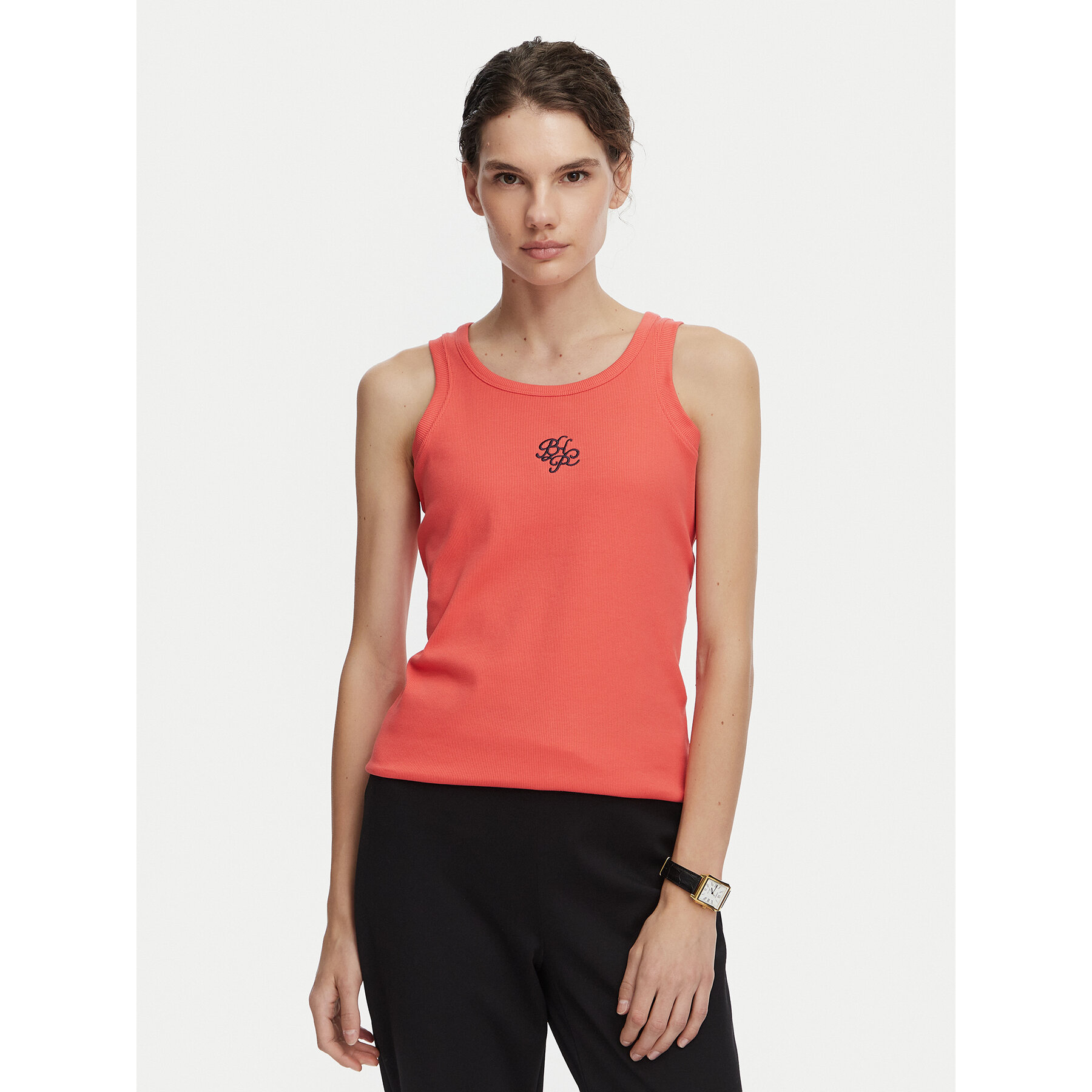 Beverly Hills Polo Club Top P-SS26W-TK550000 Koral Regular Fit