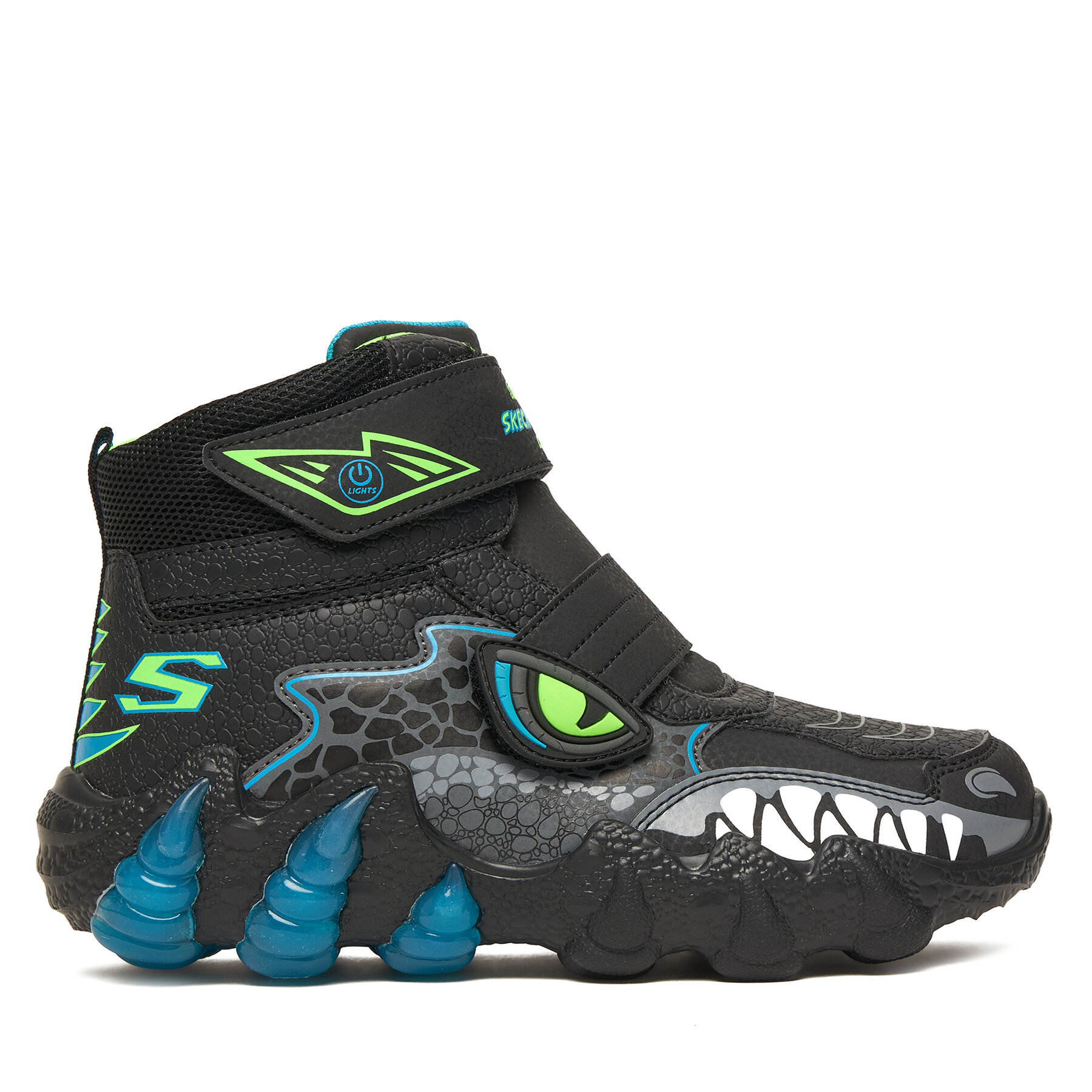 Апрески Skechers Skech-O-Saurus Lights 2.0 400122L BKLM Черен