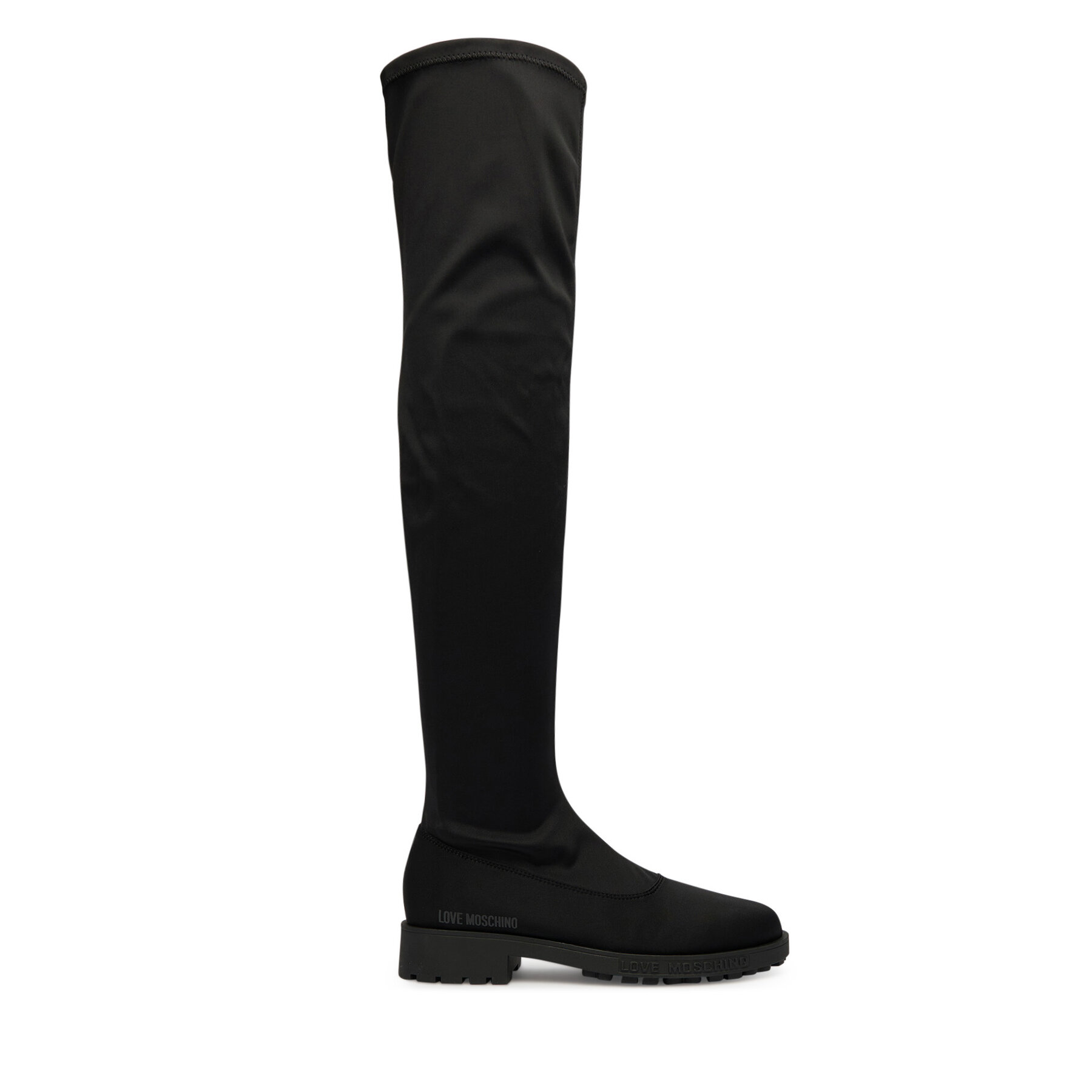 Čizme preko koljena LOVE MOSCHINO JA26074G0NIM0000 Crna