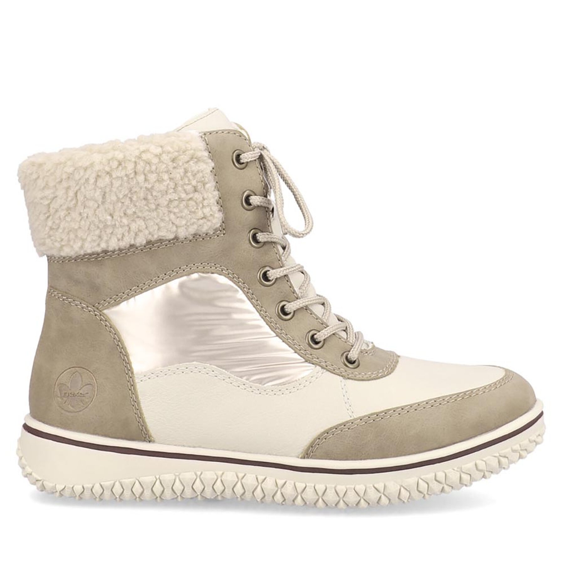 Botine Rieker Z4002-64 Bej