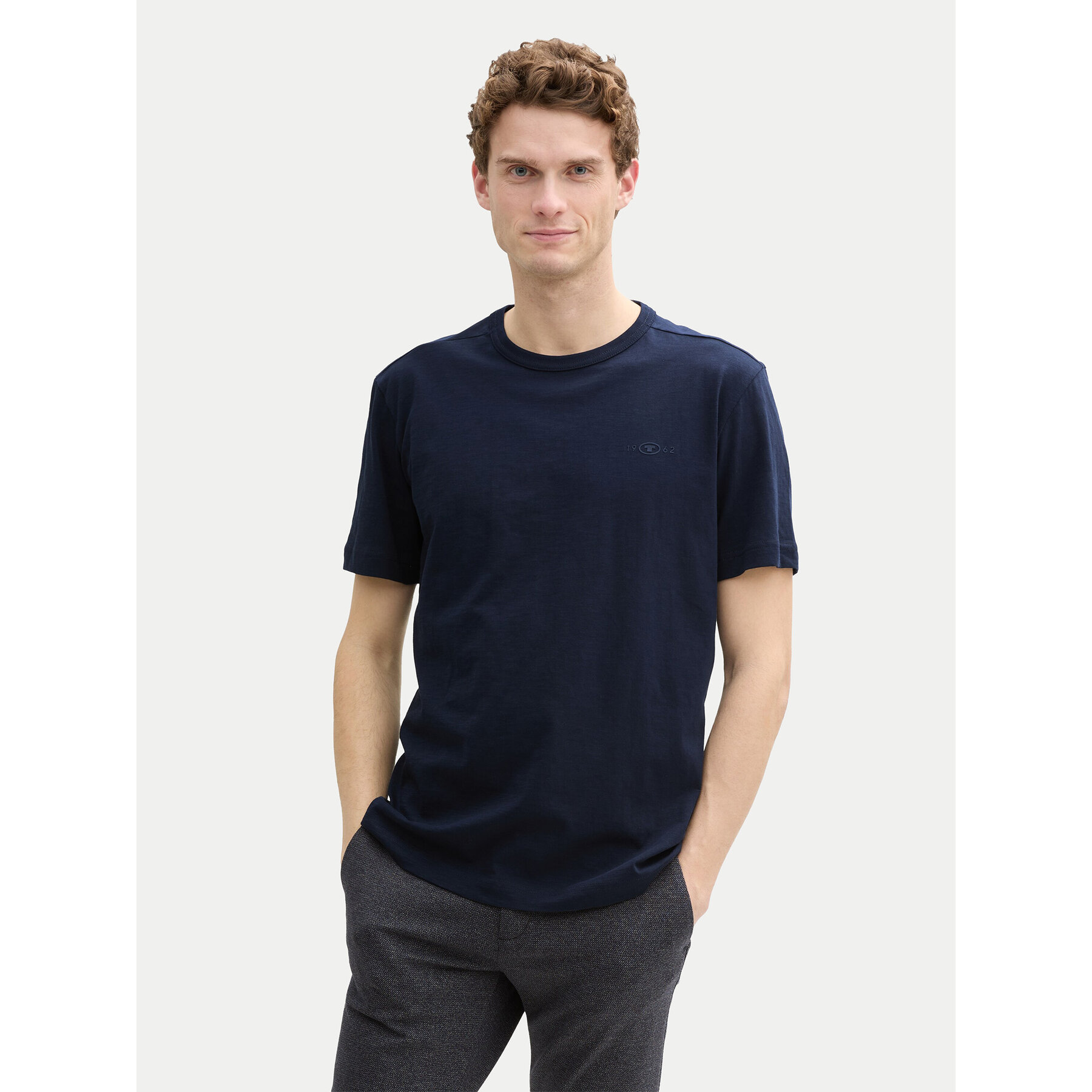 Tom Tailor T-shirt 1045627 Blu scuro Regular Fit